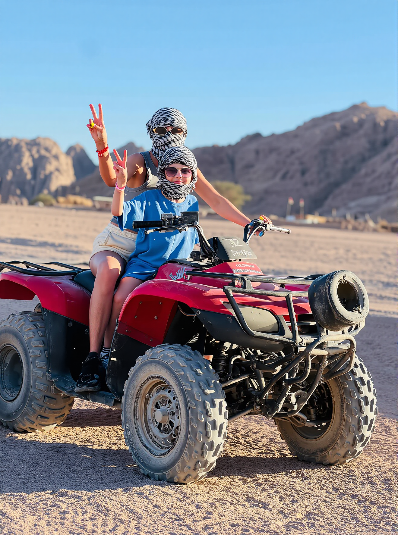 Sharm El Sheikh Desert Safari: Quad Bikes, Camel Ride, Dinner & Stargazing
