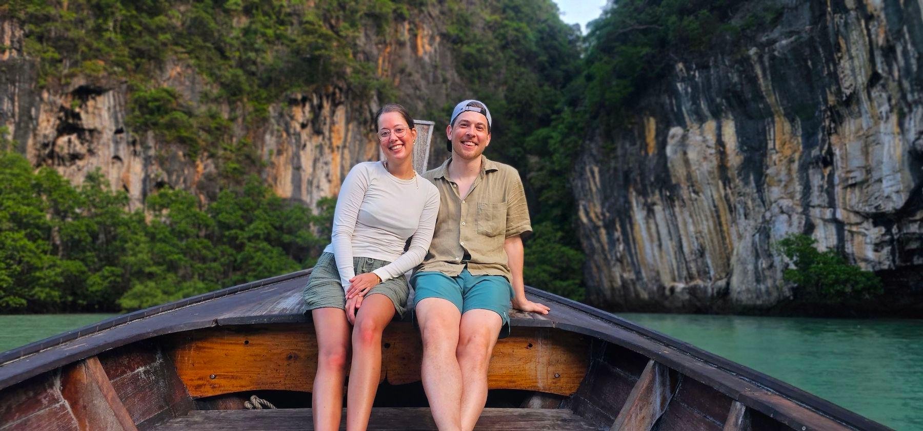 Phang Nga Bay Private Longtail Boat Island Hopping from Koh Yao