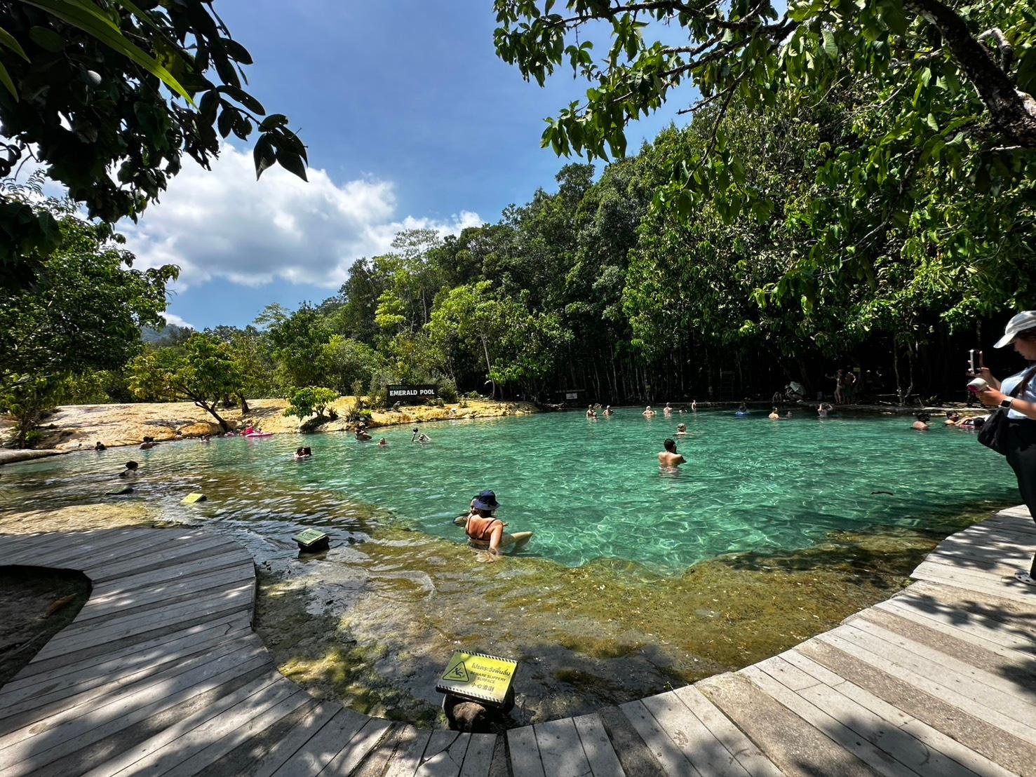Krabi Jungle Adventure: Hot Springs, Emerald Pool, Tiger Cave & Ethical Elephant Encounter
