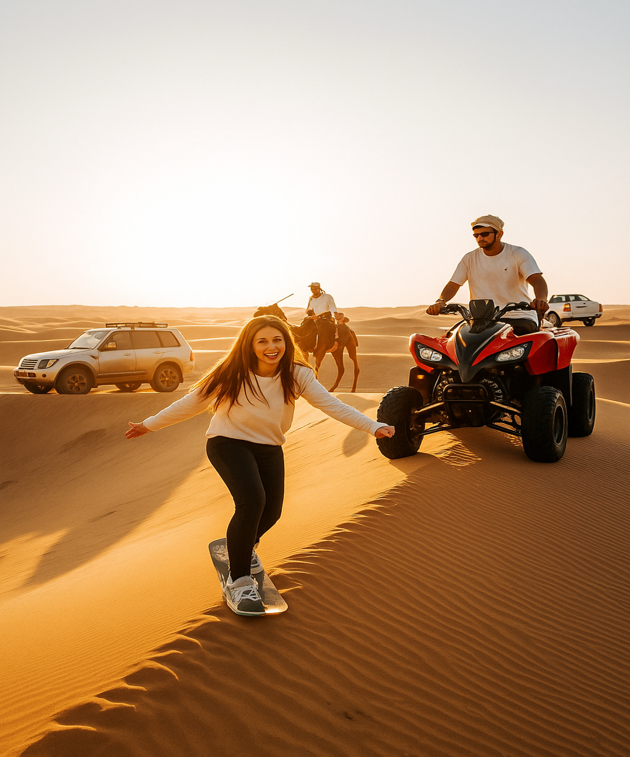 Doha Desert Safari: Dunes, Camels & Inland Sea