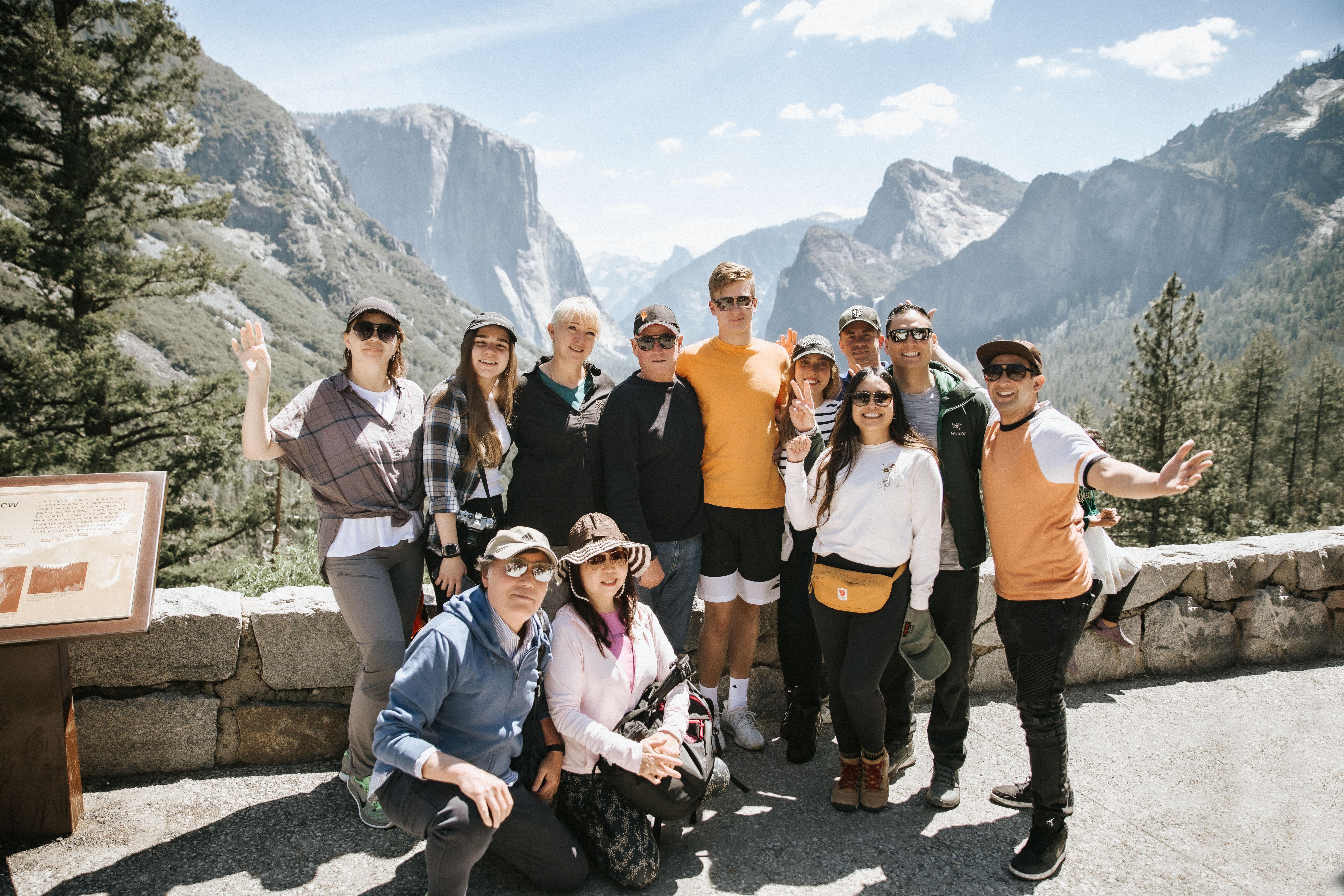Yosemite National Park granite cliffs and waterfalls seen on a day trip from San Francisco — image 20
