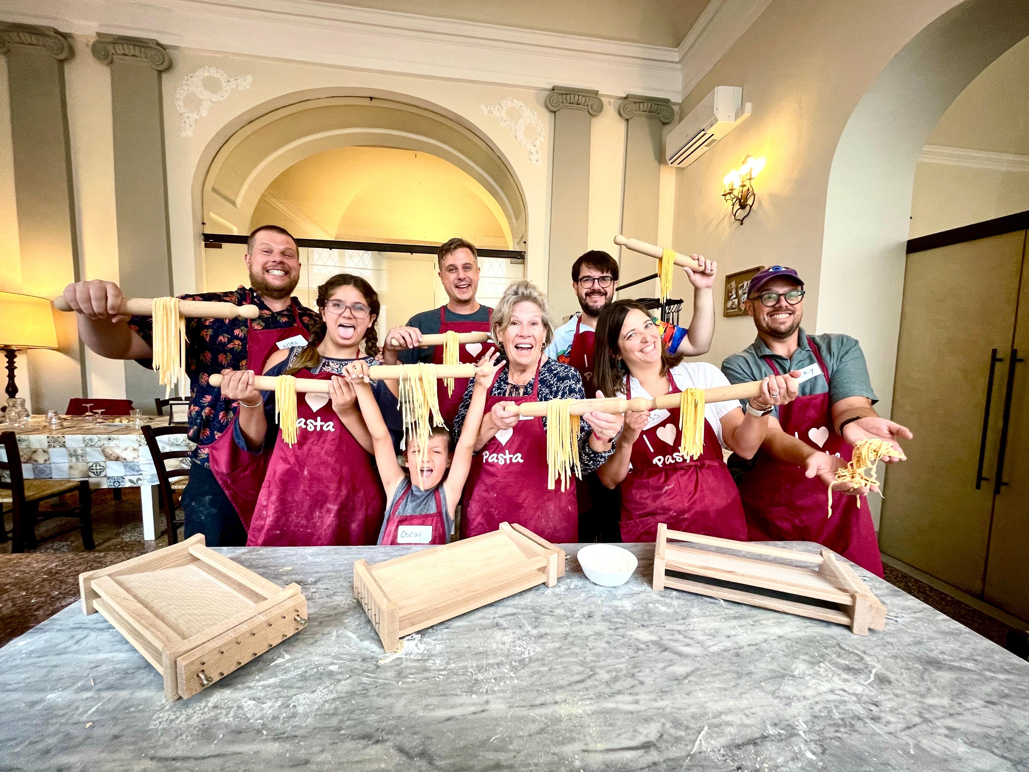 pasta making class in Rome — photo 12