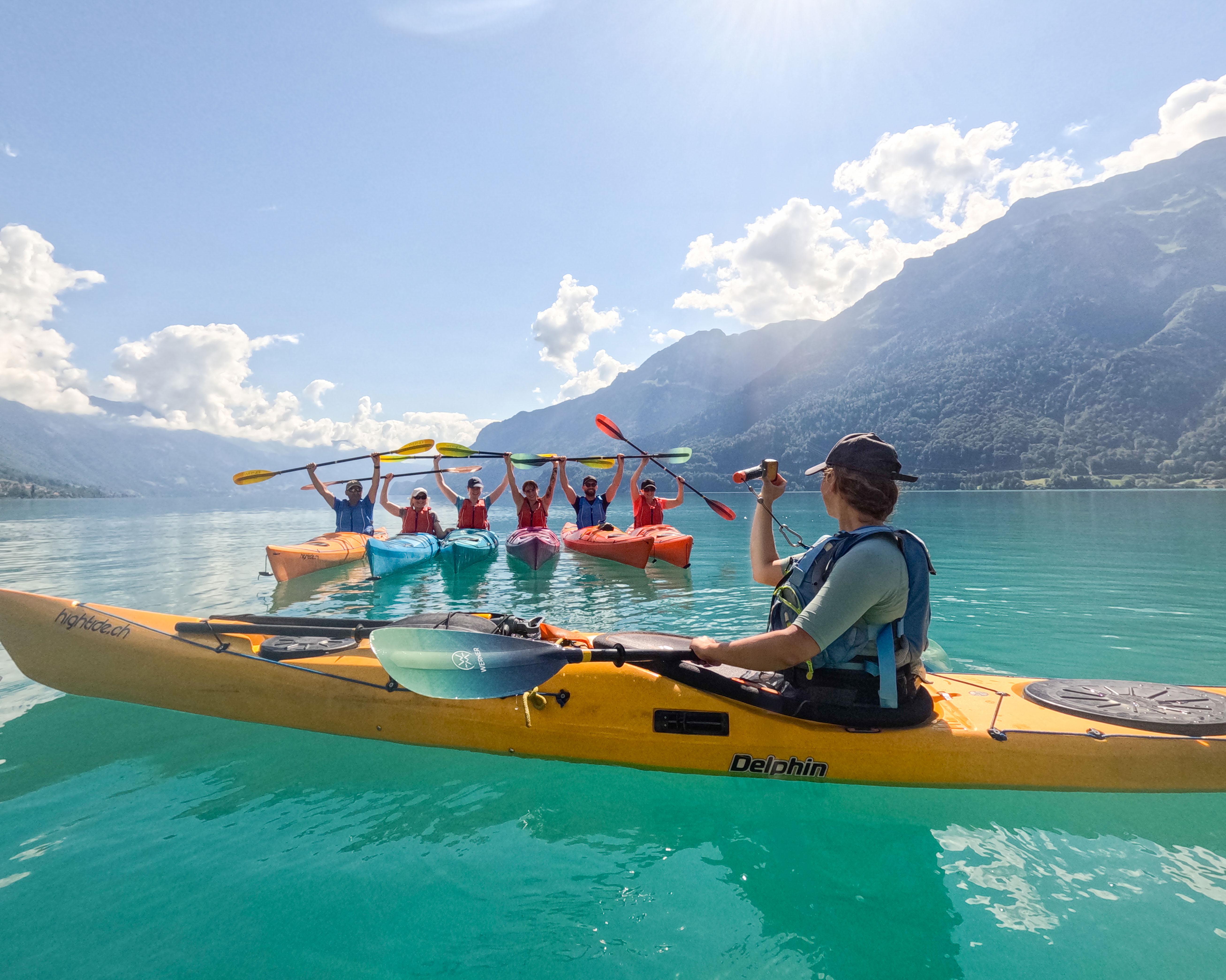 Lake Brienz Kayak Adventure from Bönigen
