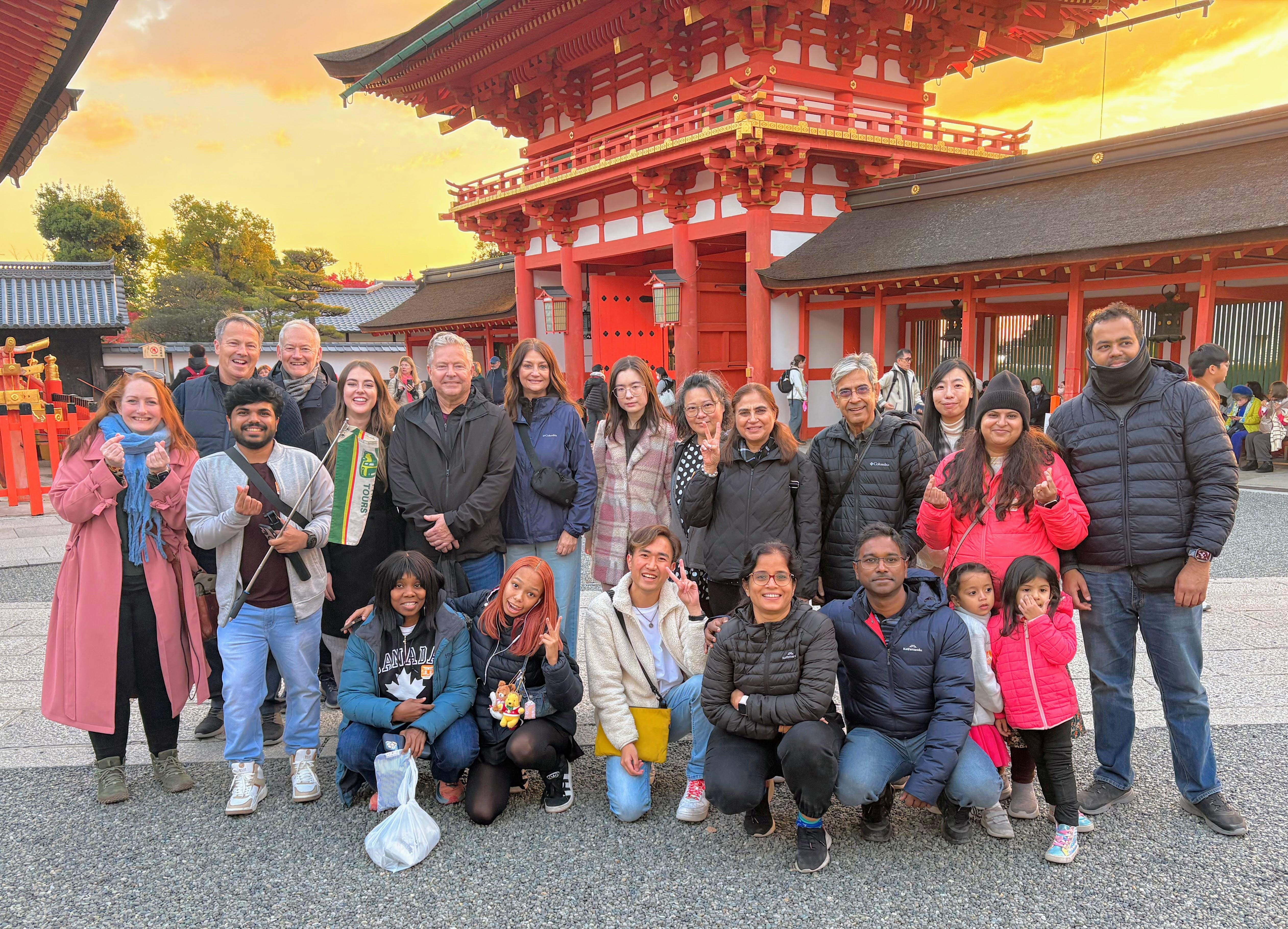 京都1日満喫ツアー：伏見稲荷・金閣寺・嵐山