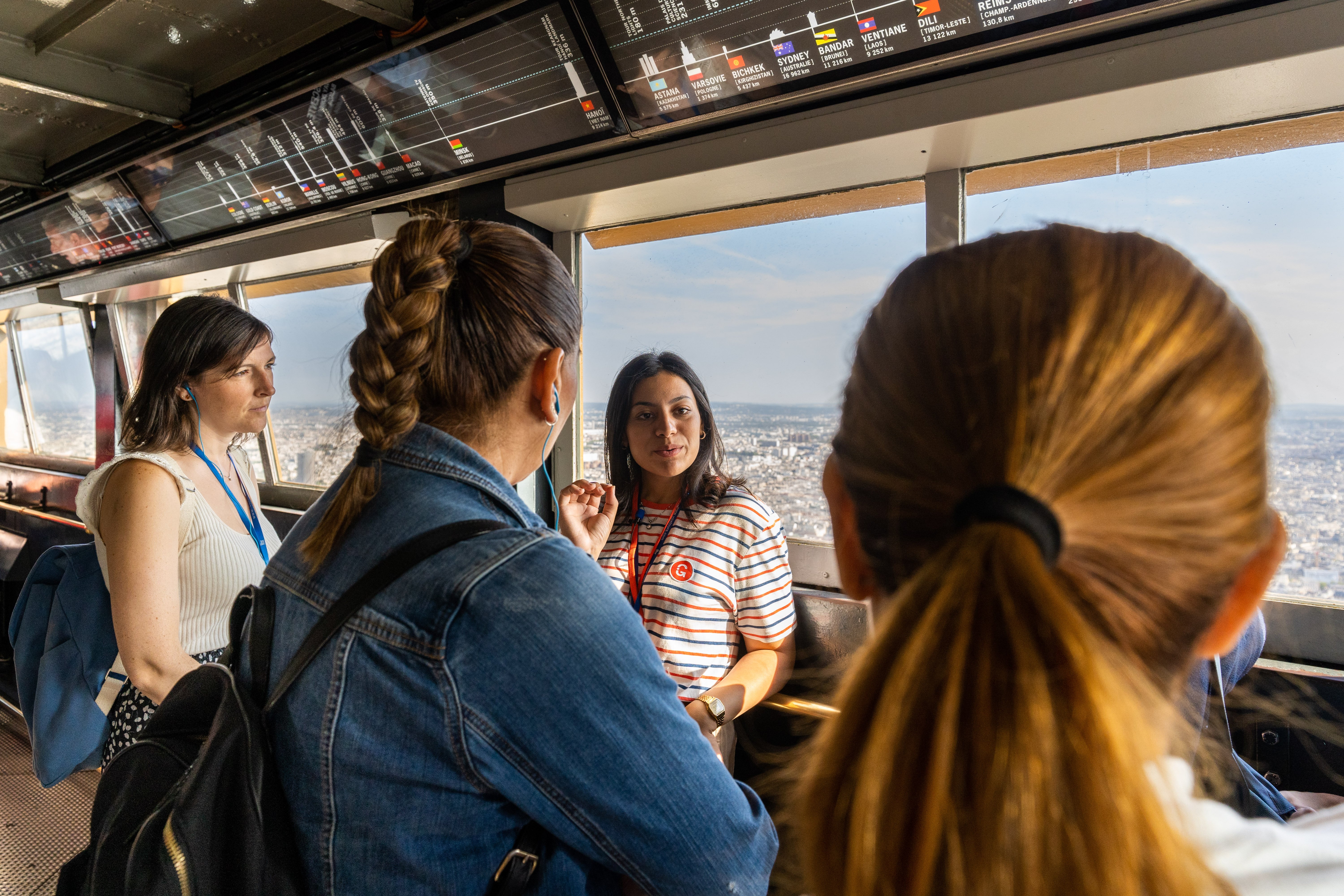 Eiffel Tower summit ticket — 2nd floor, top, and Paris skyline — image 12