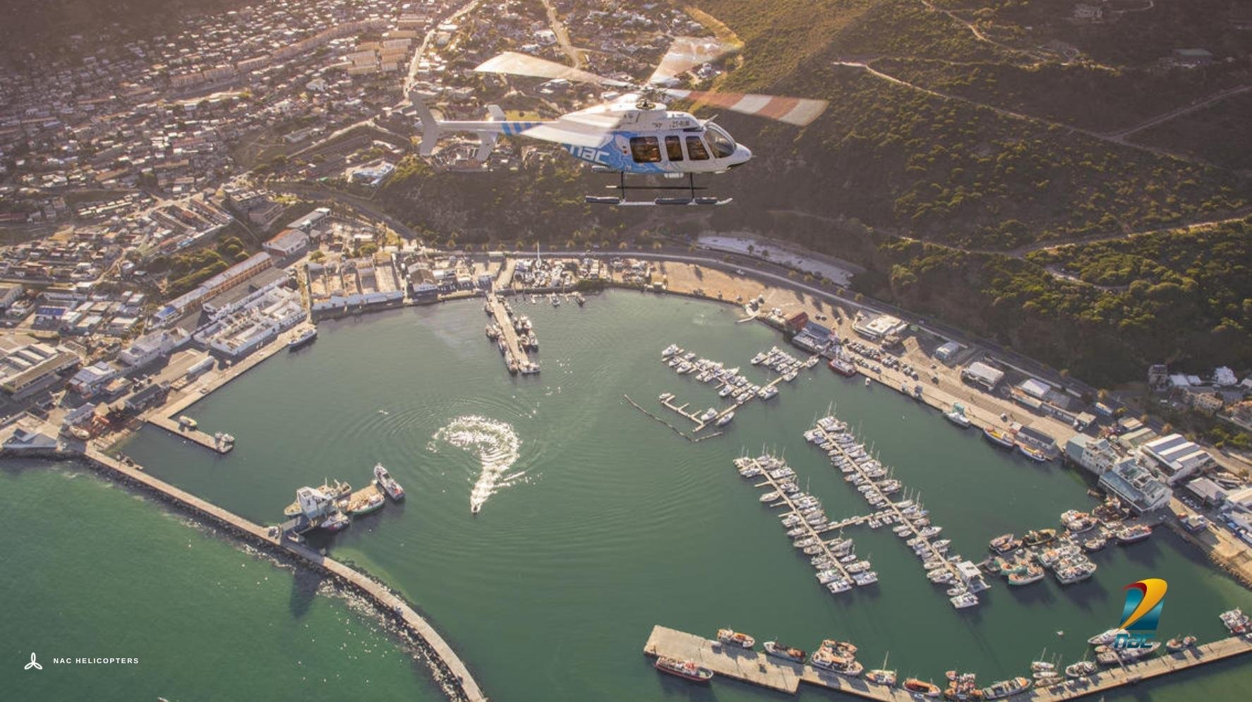 Cape Town Helicopter Flight Over the 12 Apostles with Champagne