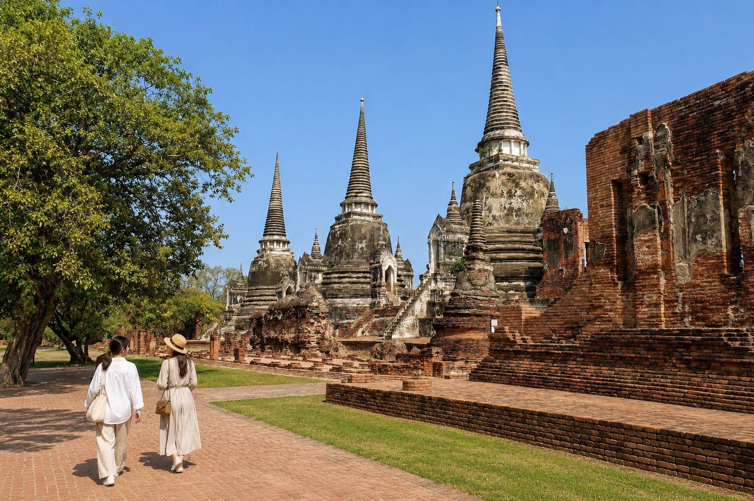 Ayutthaya Temples Day Trip with Lunch from Bangkok