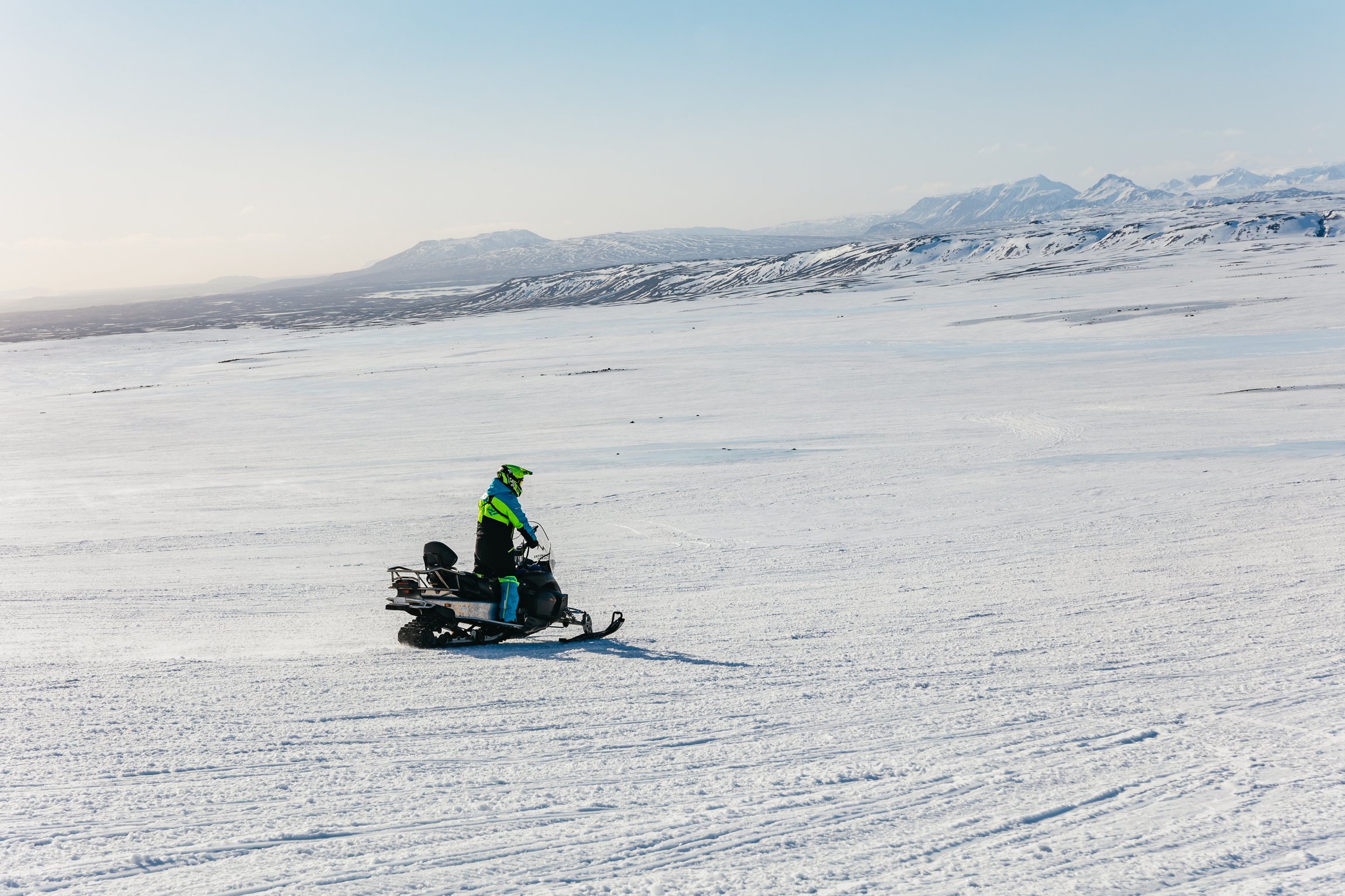 Golden Circle & Langjökull Glacier Snowmobile Adventure