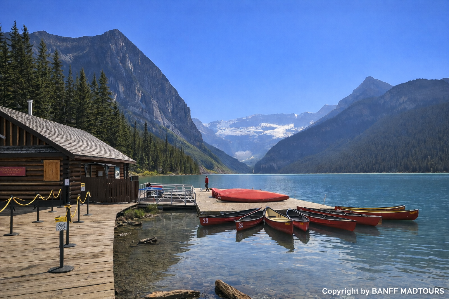 Banff Full-Day Photo Tour: Lake Louise, Moraine Lake & Johnston Canyon