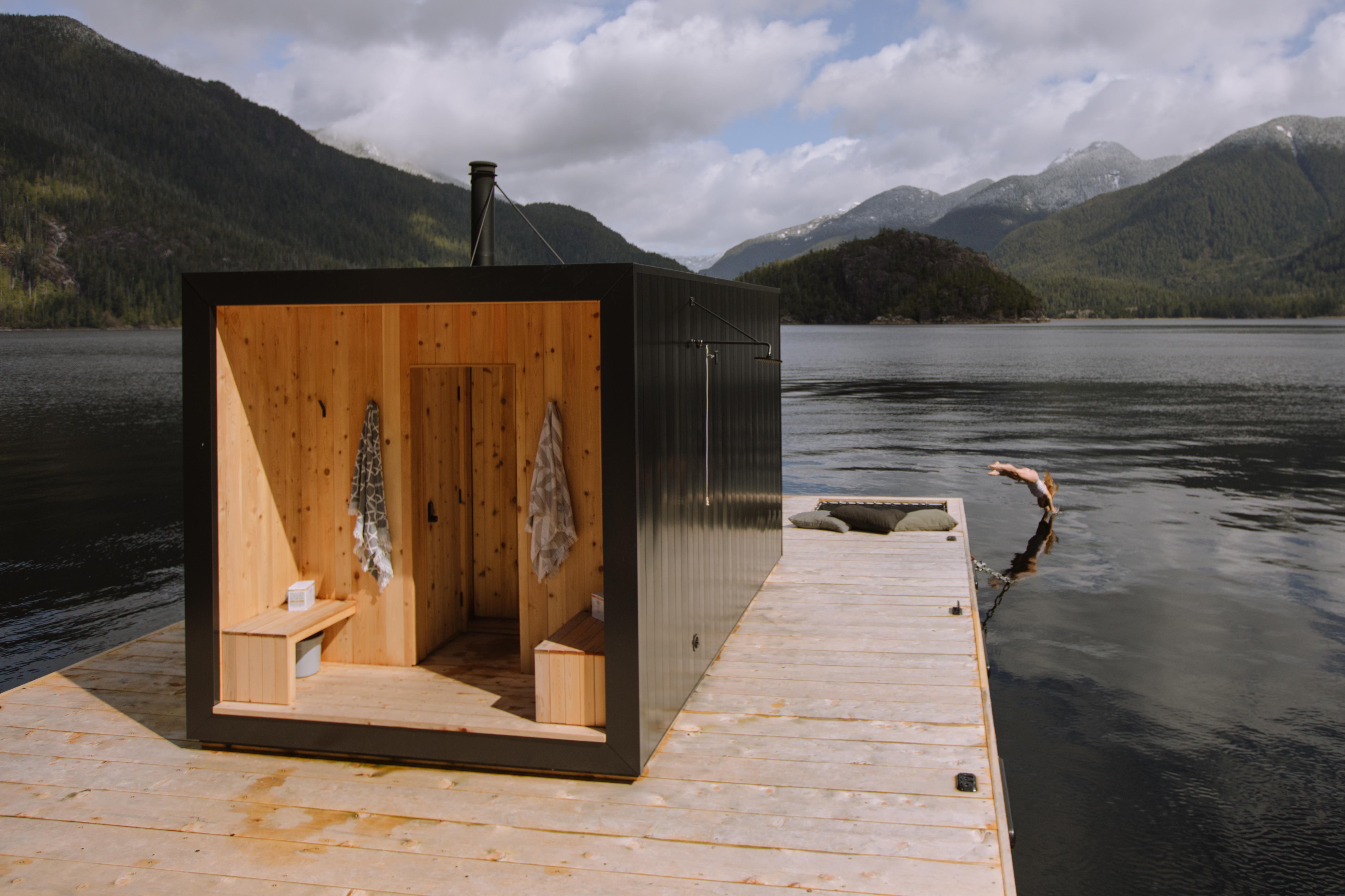 Floating Sauna & Coastal Boat Ride in Clayoquot Sound
