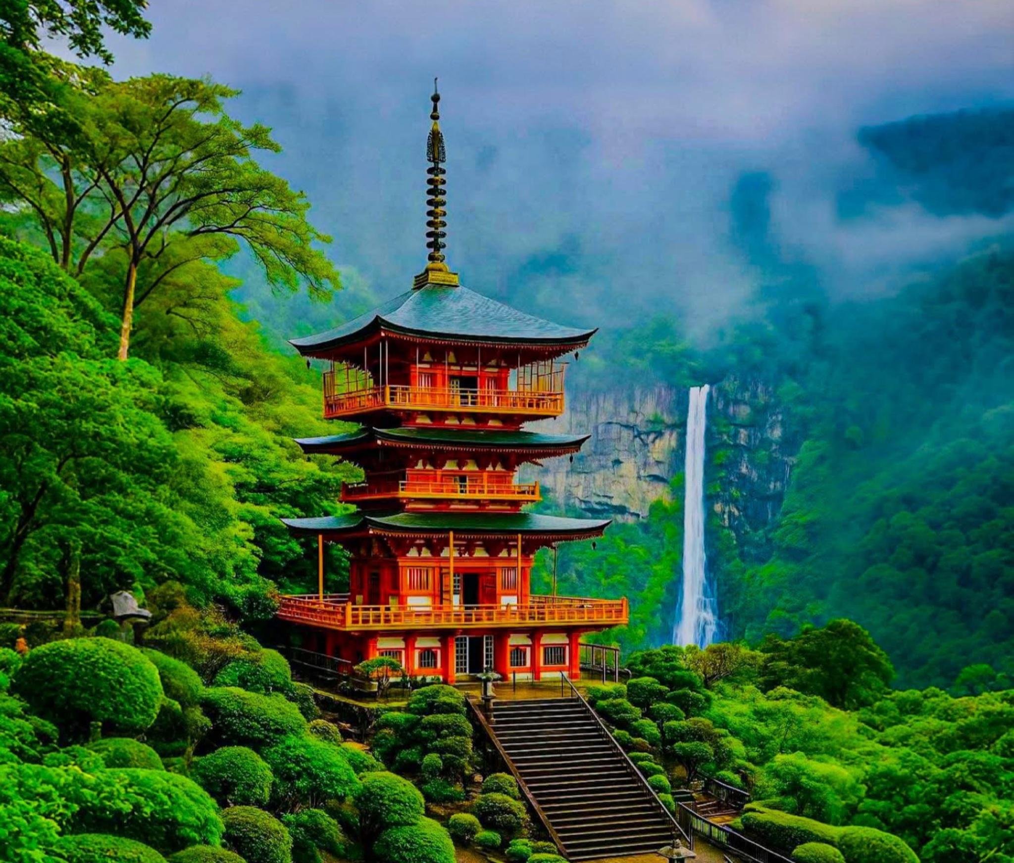 Wakayama Private Day Tour: Nachi Falls & Mount Koya