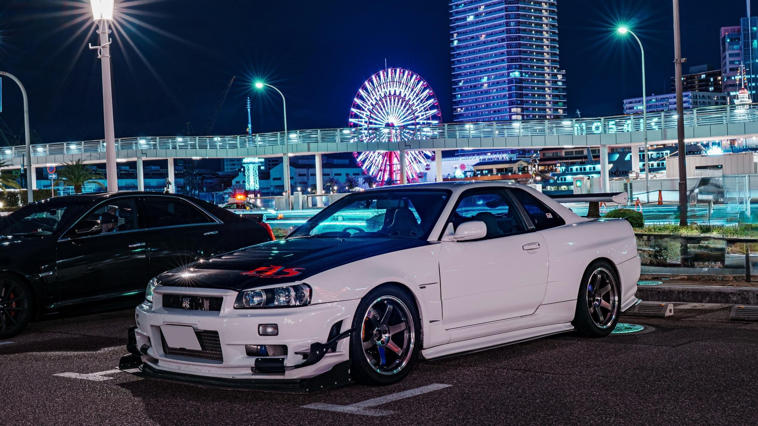 Osaka JDM Night Cruise: 630HP R34 GT-R Ride-Along