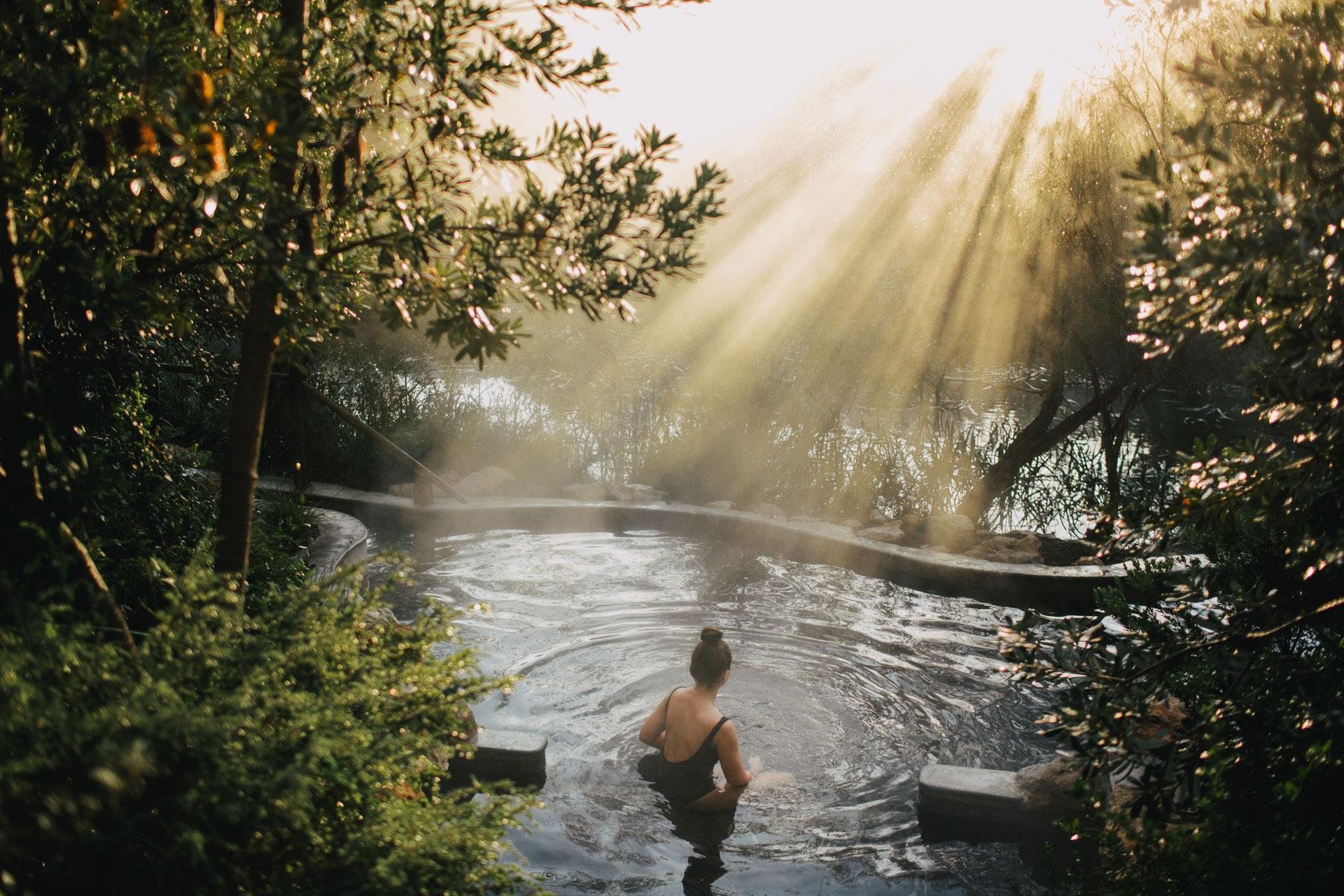 Peninsula Hot Springs Bath House Entry