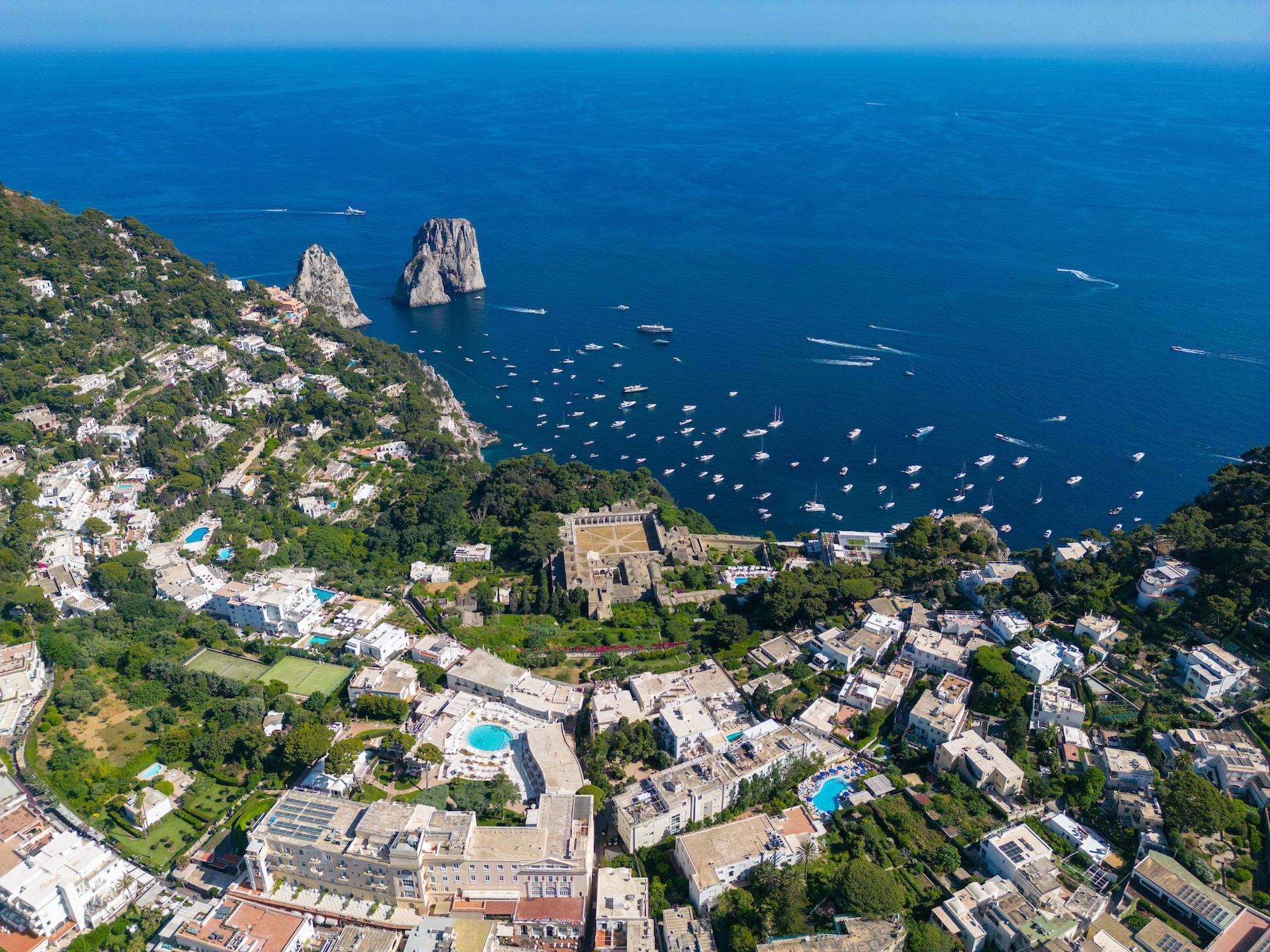Capri Day Trip by Boat from Positano – Small Group