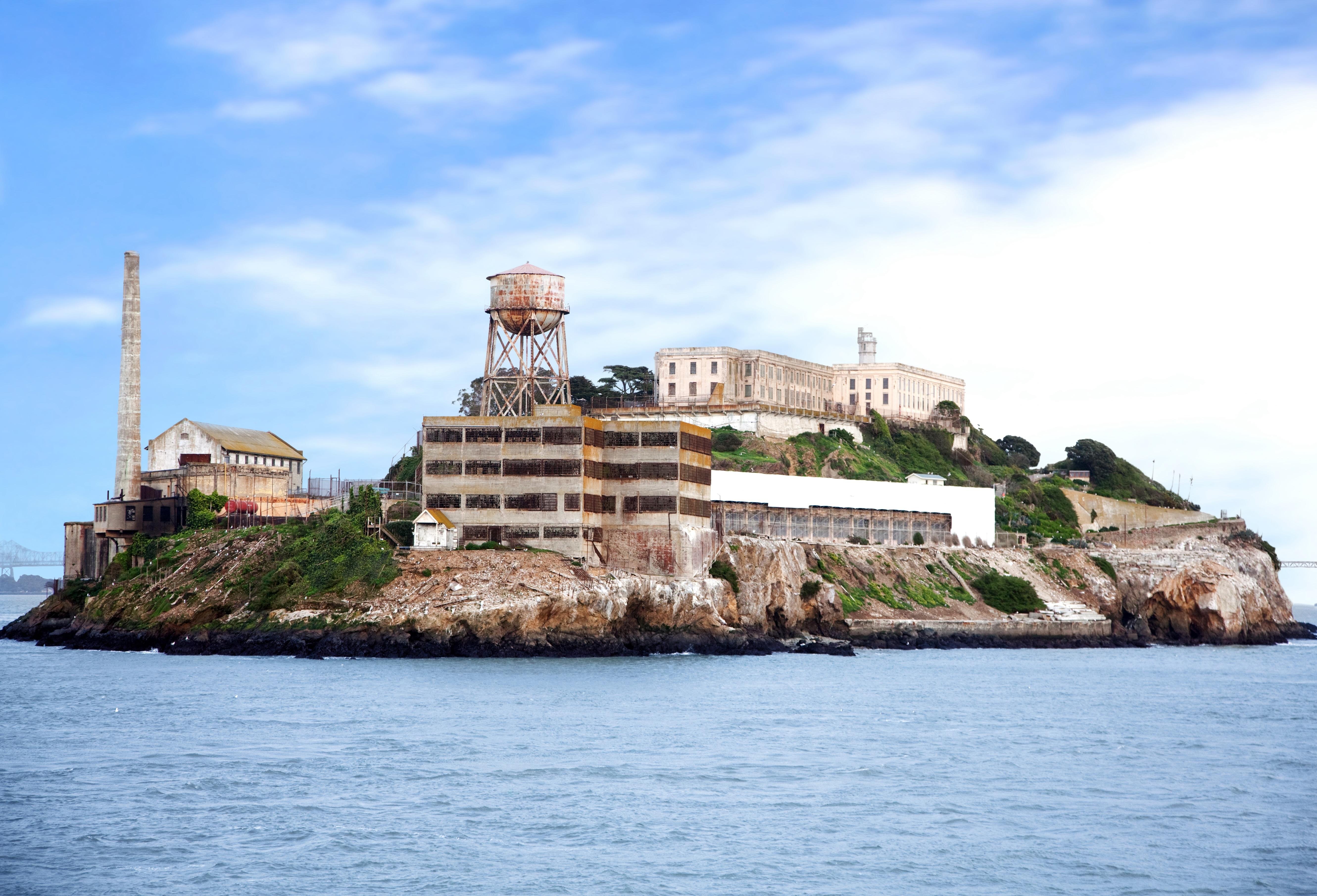 D-Block solitary confinement cells inside Alcatraz — audio tour stop on the island