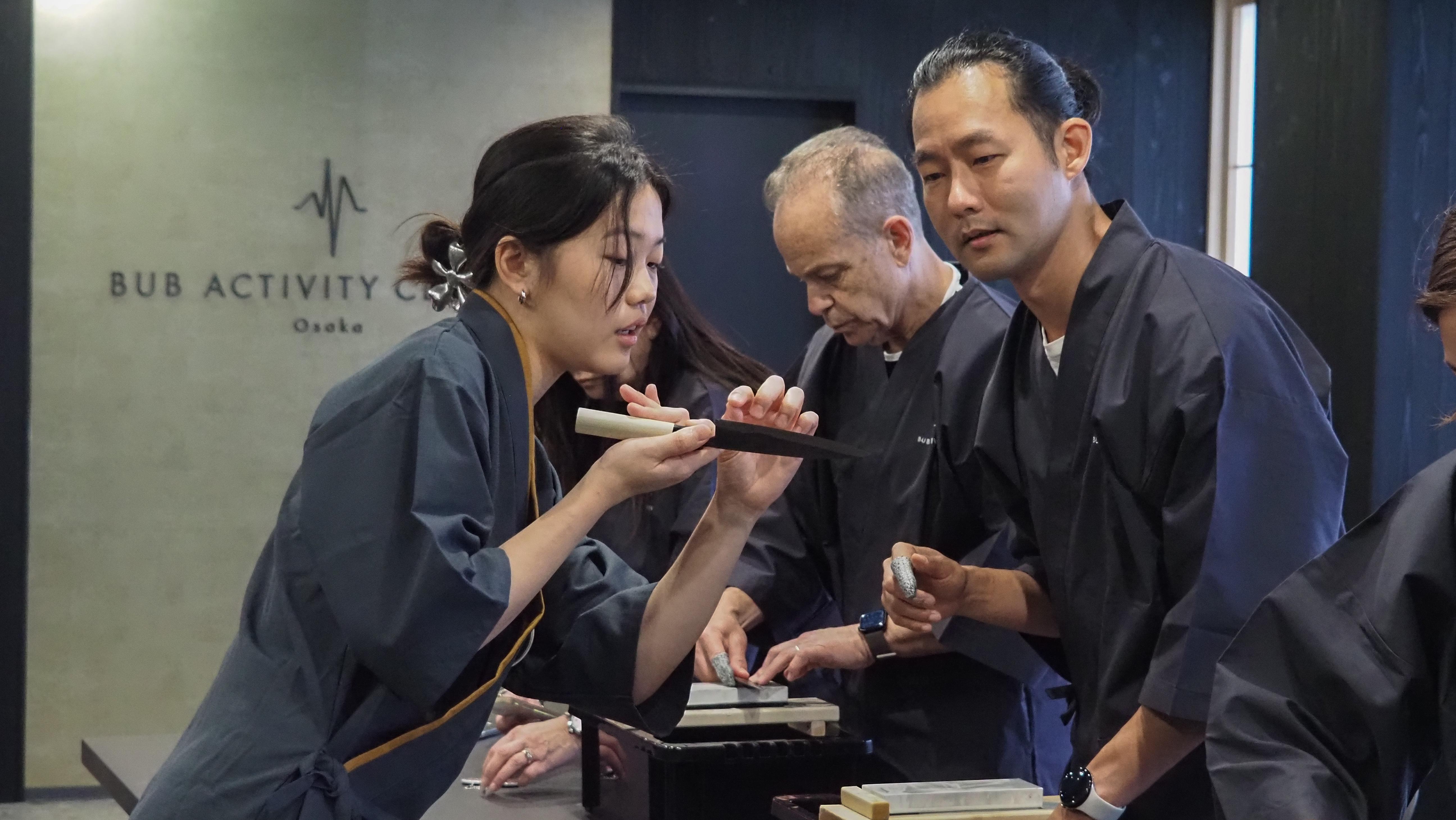 Knife making workshop in Tokyo — image 4