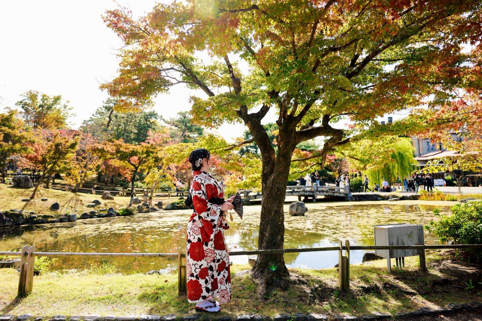 Aluguer de Kimono em Gion e Kiyomizudera com Penteado em Quioto