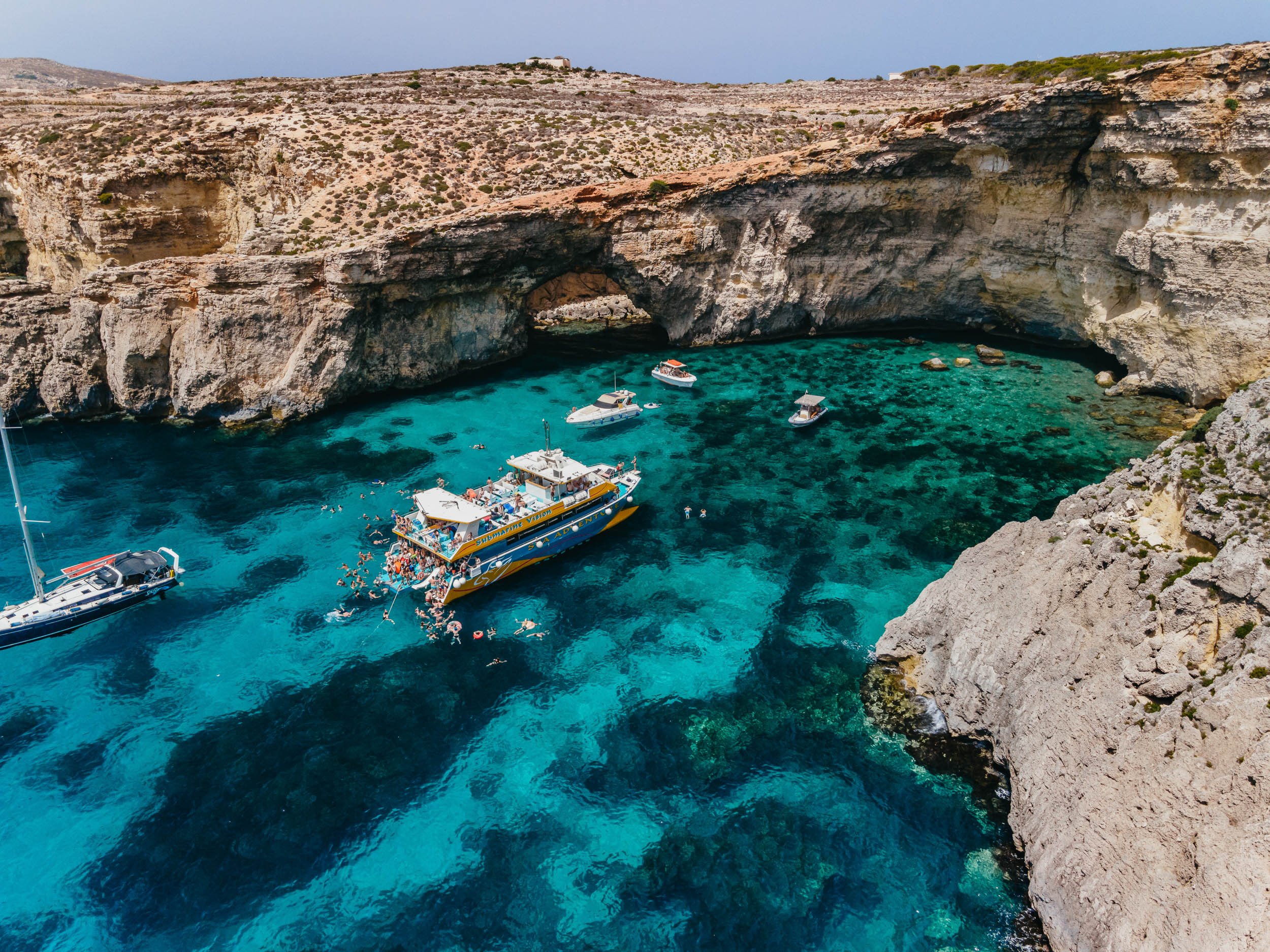 Malta: Full-Day Gozo, Comino, and Blue Lagoon Boat Adventure