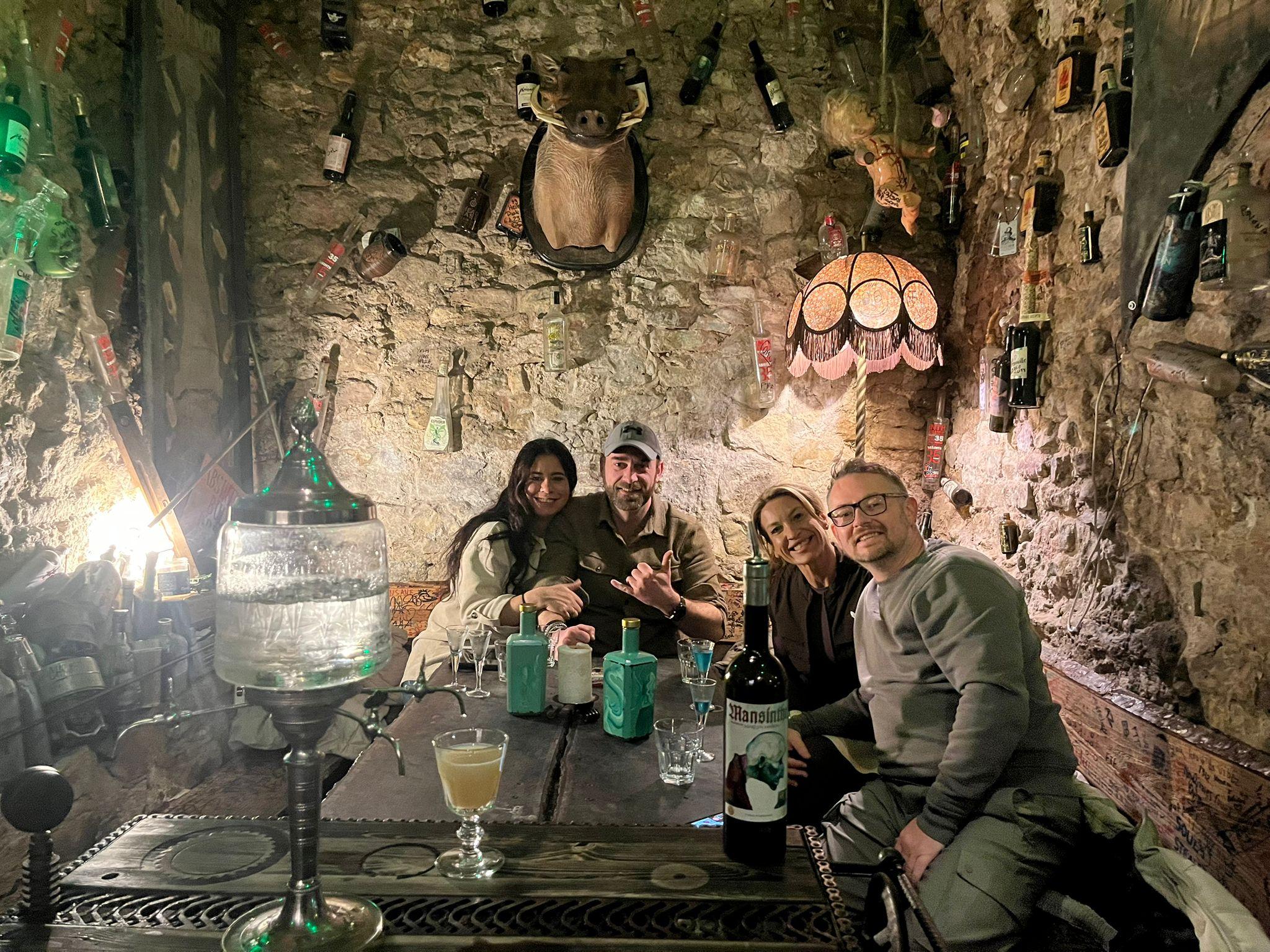 Prague Historic Absinthe Cellar Tasting