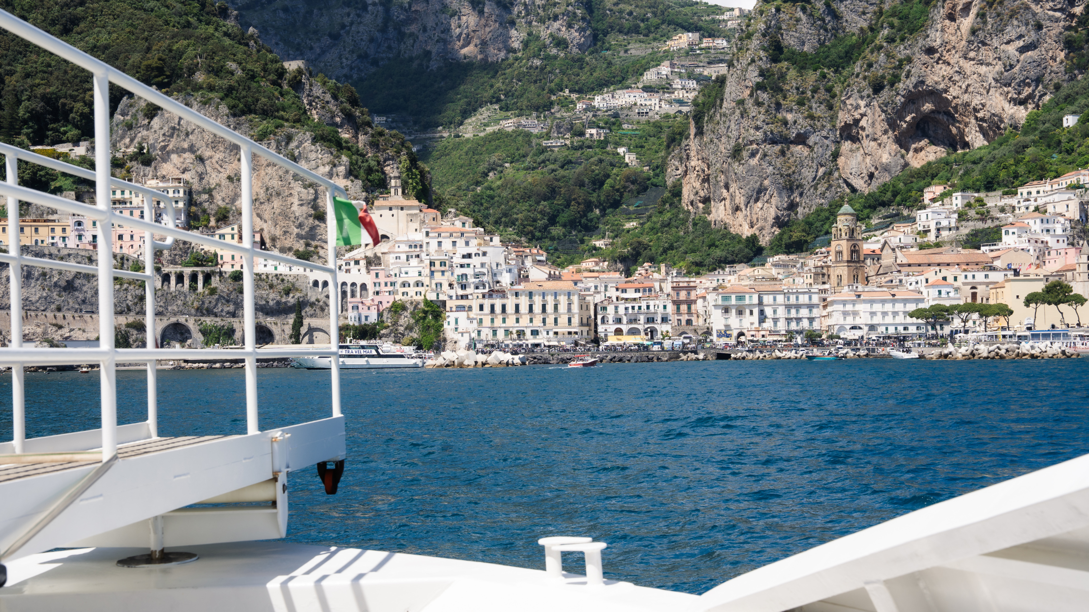 Rome to Amalfi Coast: Day Trip by High-Speed Train & Boat
