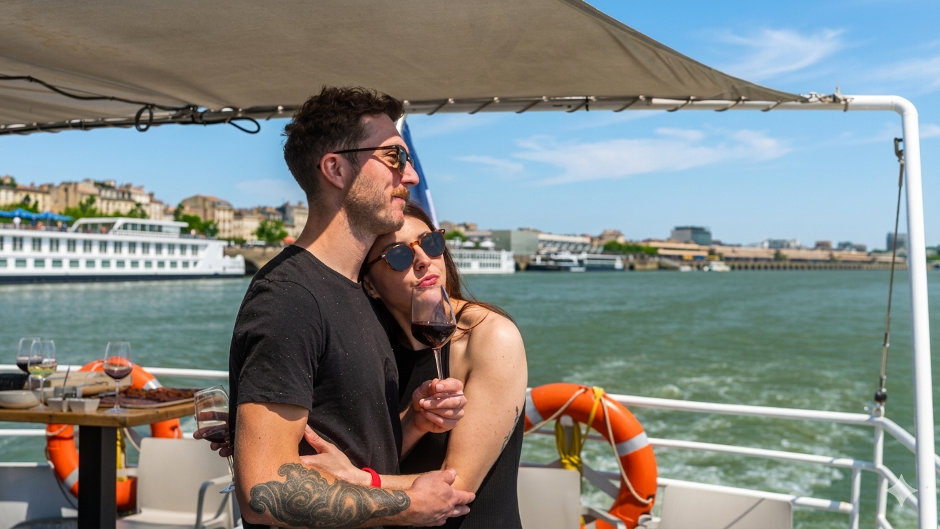 Private Bordeaux Gourmet Tour: Market & River Cruise