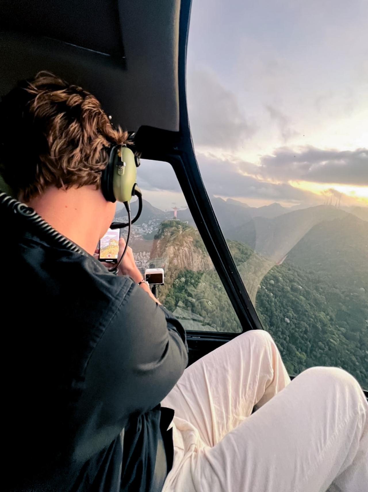 Rio de Janeiro Helicopter Tour: Christ the Redeemer Flight
