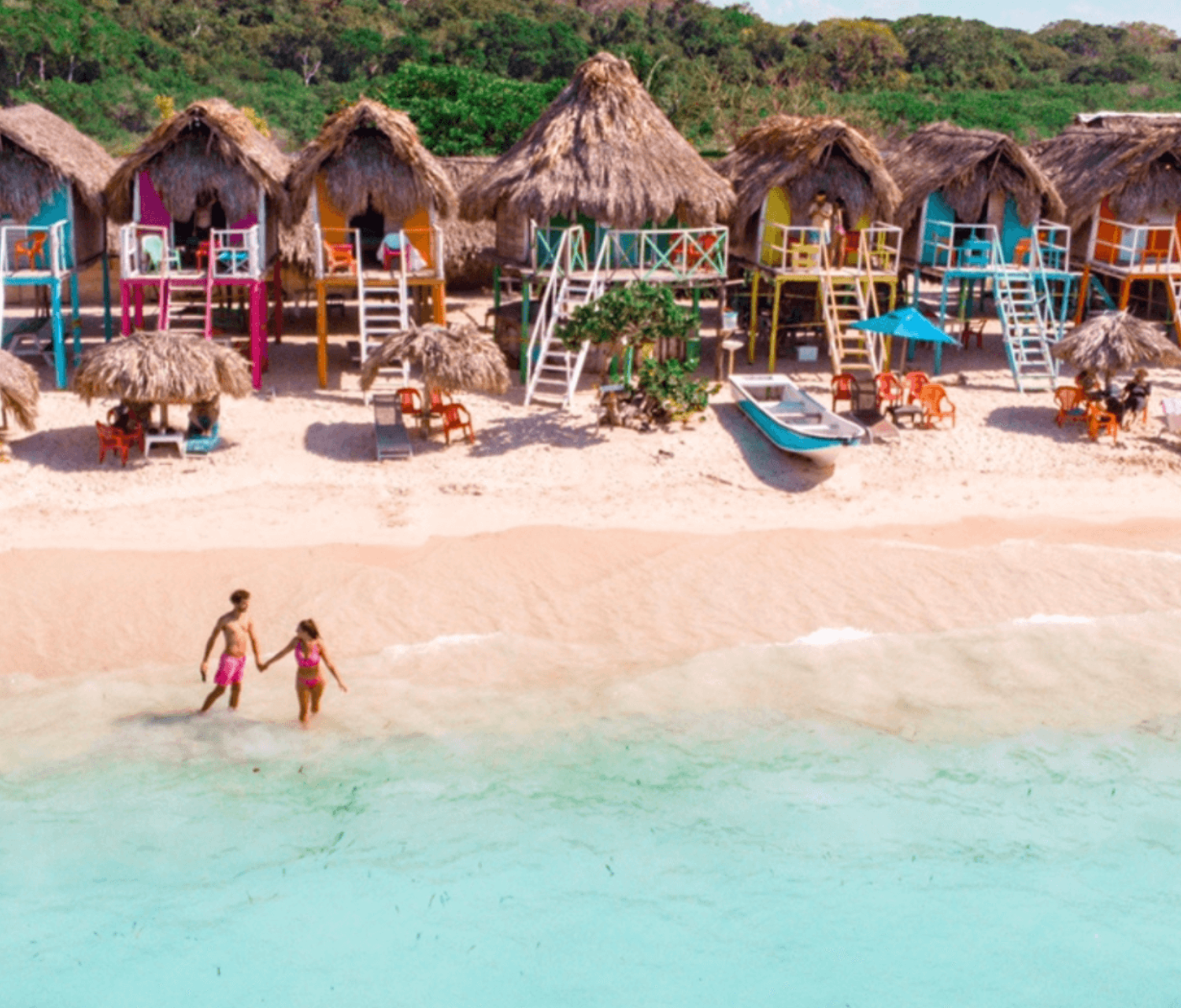 Cartagena Island Hopping & Party Boat Experience