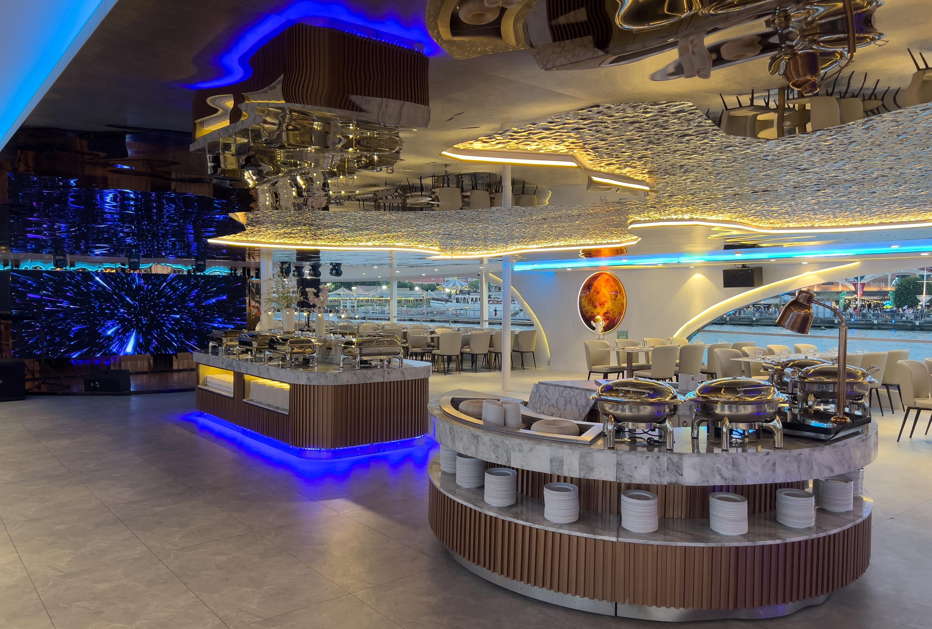 Bangkok: The Planet Sunset & Dinner River Cruise
