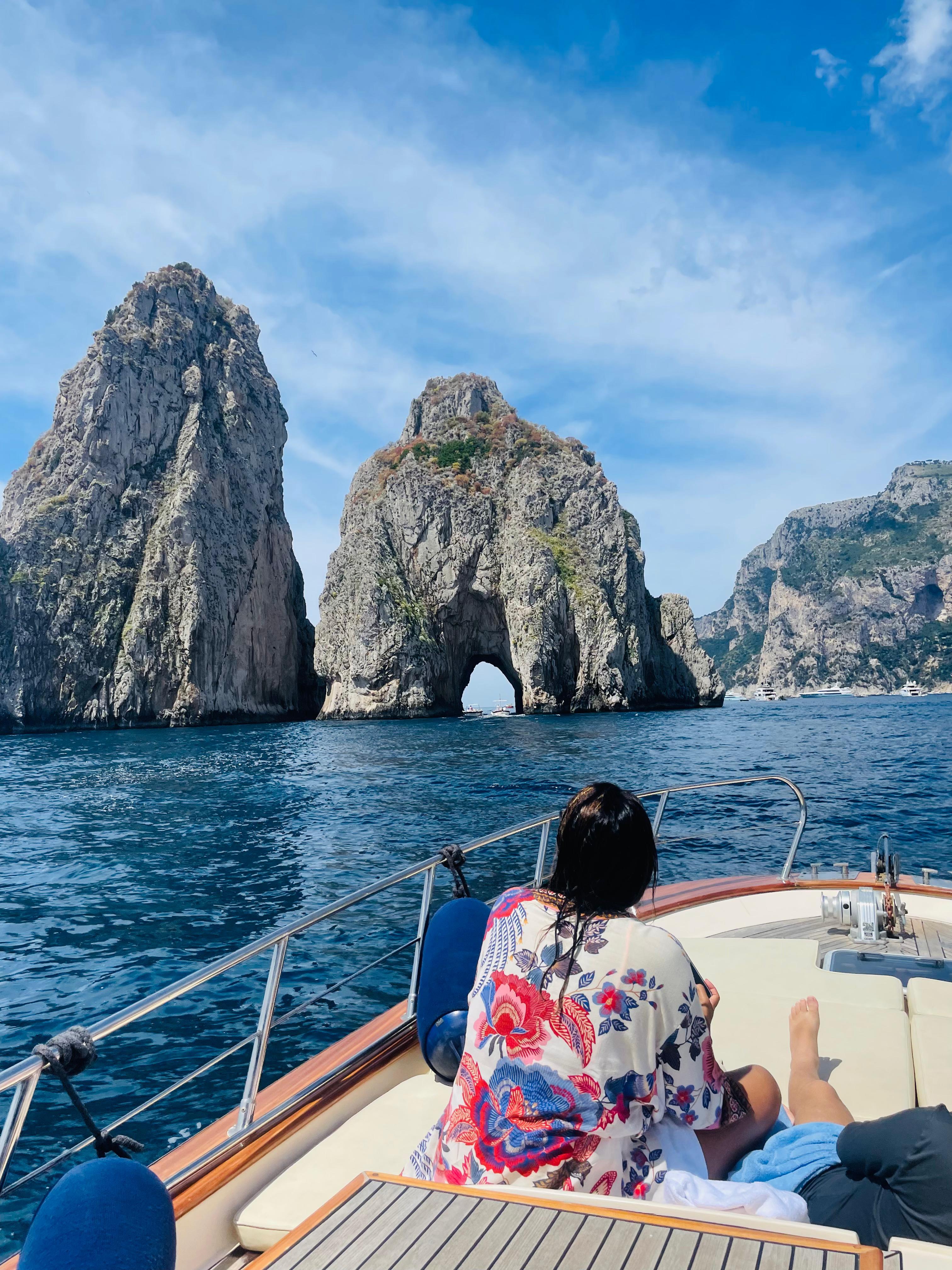 Capri Private Half-Day Boat Tour with Blue Grotto & Sea Caves
