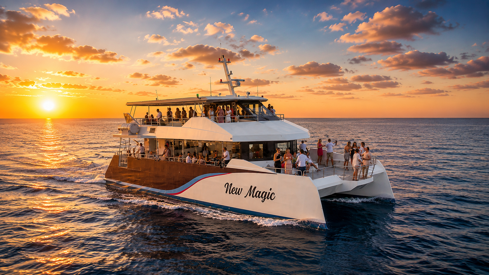 Benalmádena Sunset Catamaran Cruise