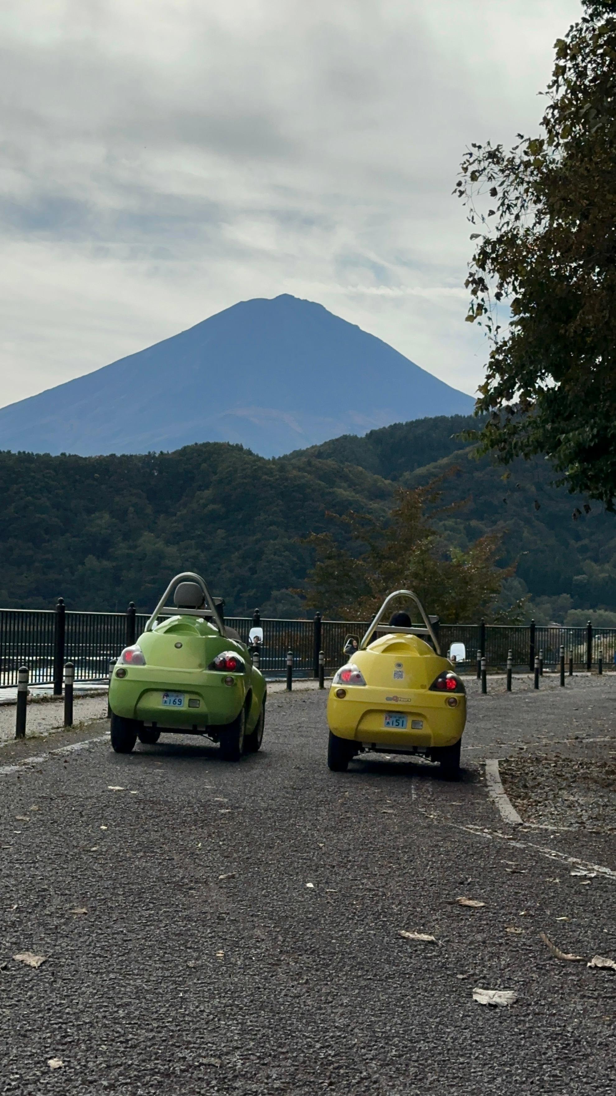 Lake Kawaguchiko Electric Mini Car Guided Tour