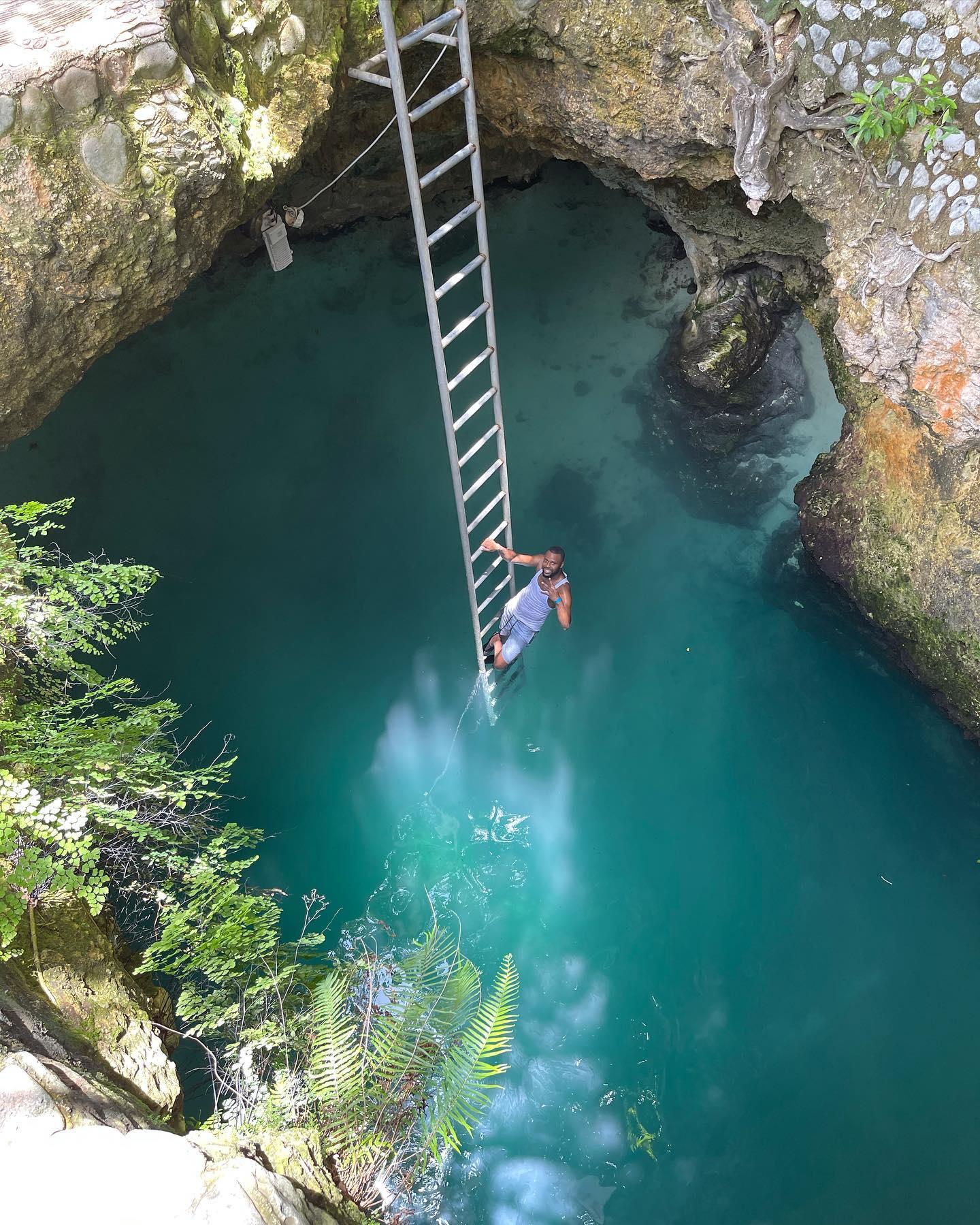 Negril Herb Farm, Mineral Spring, and Rick's Cafe Adventure