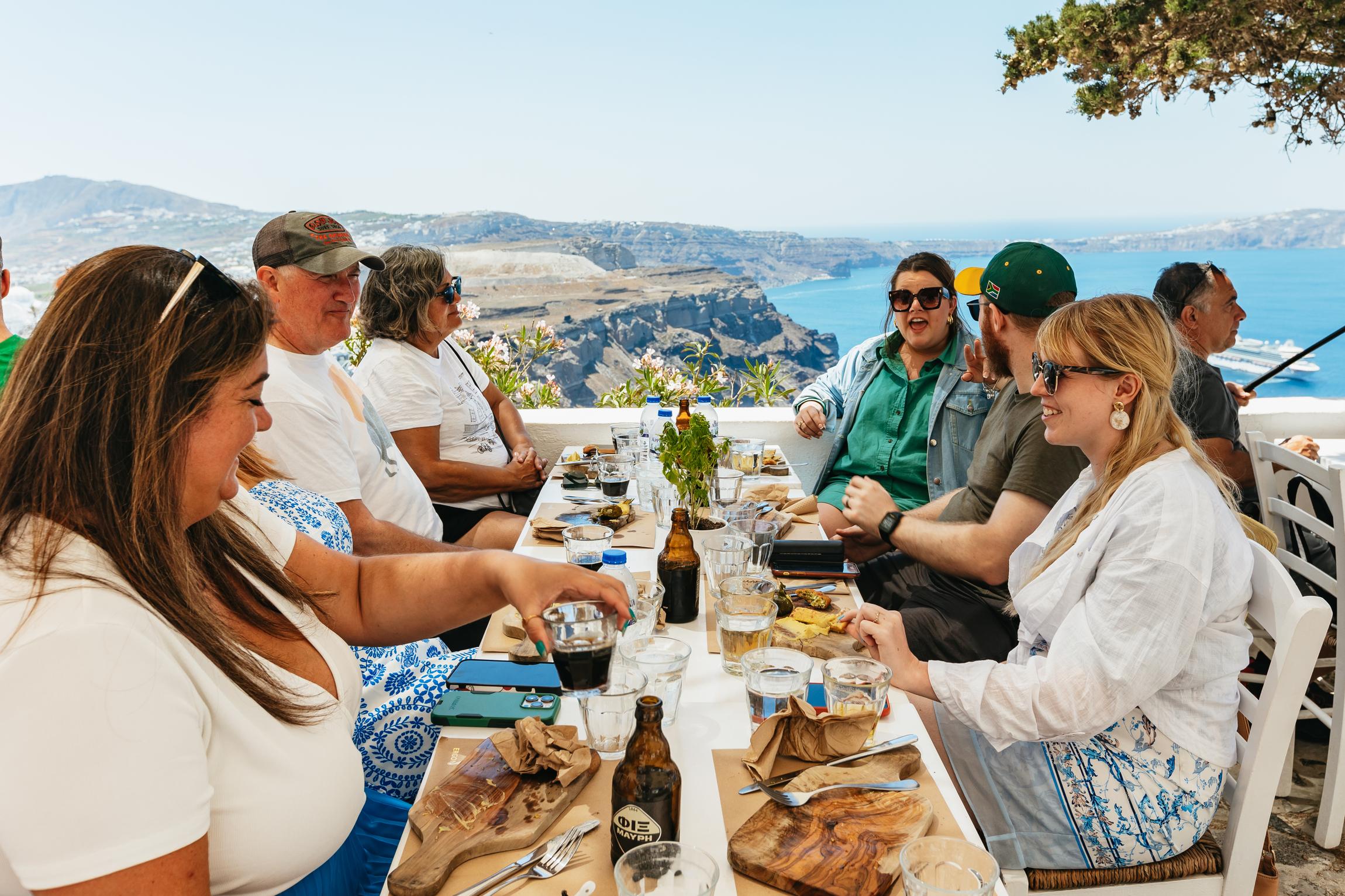 Fira Foodie Walking Tour with Tastings