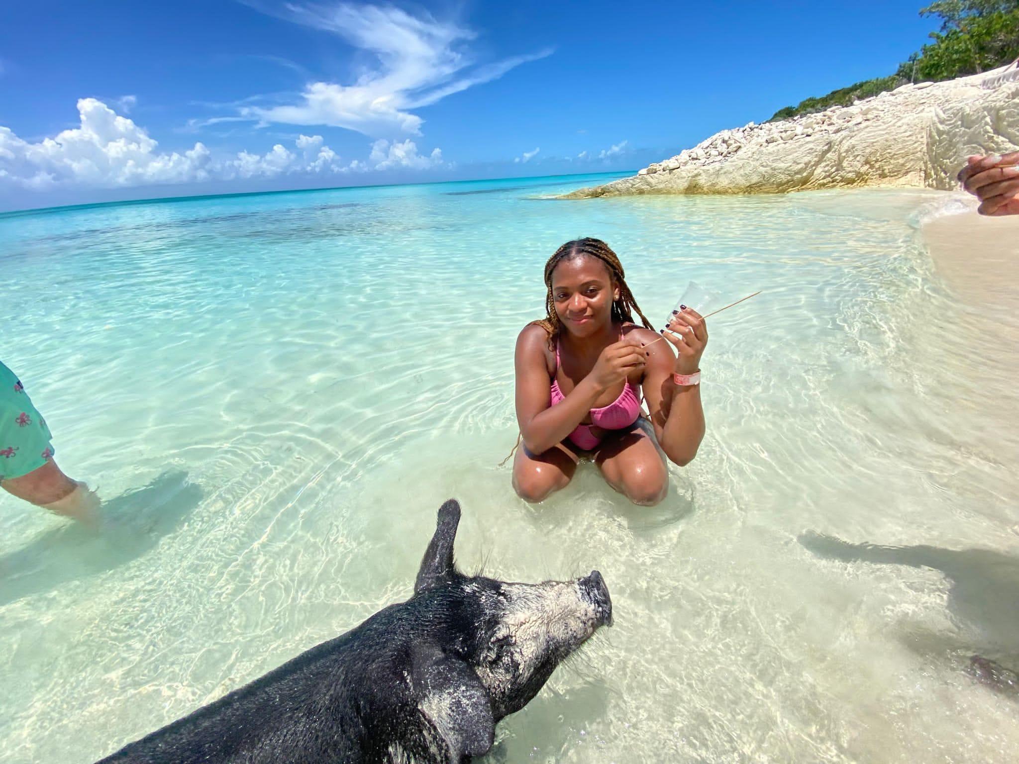 Nassau 3-Island Speedboat Adventure: Pigs, Turtles & Snorkeling