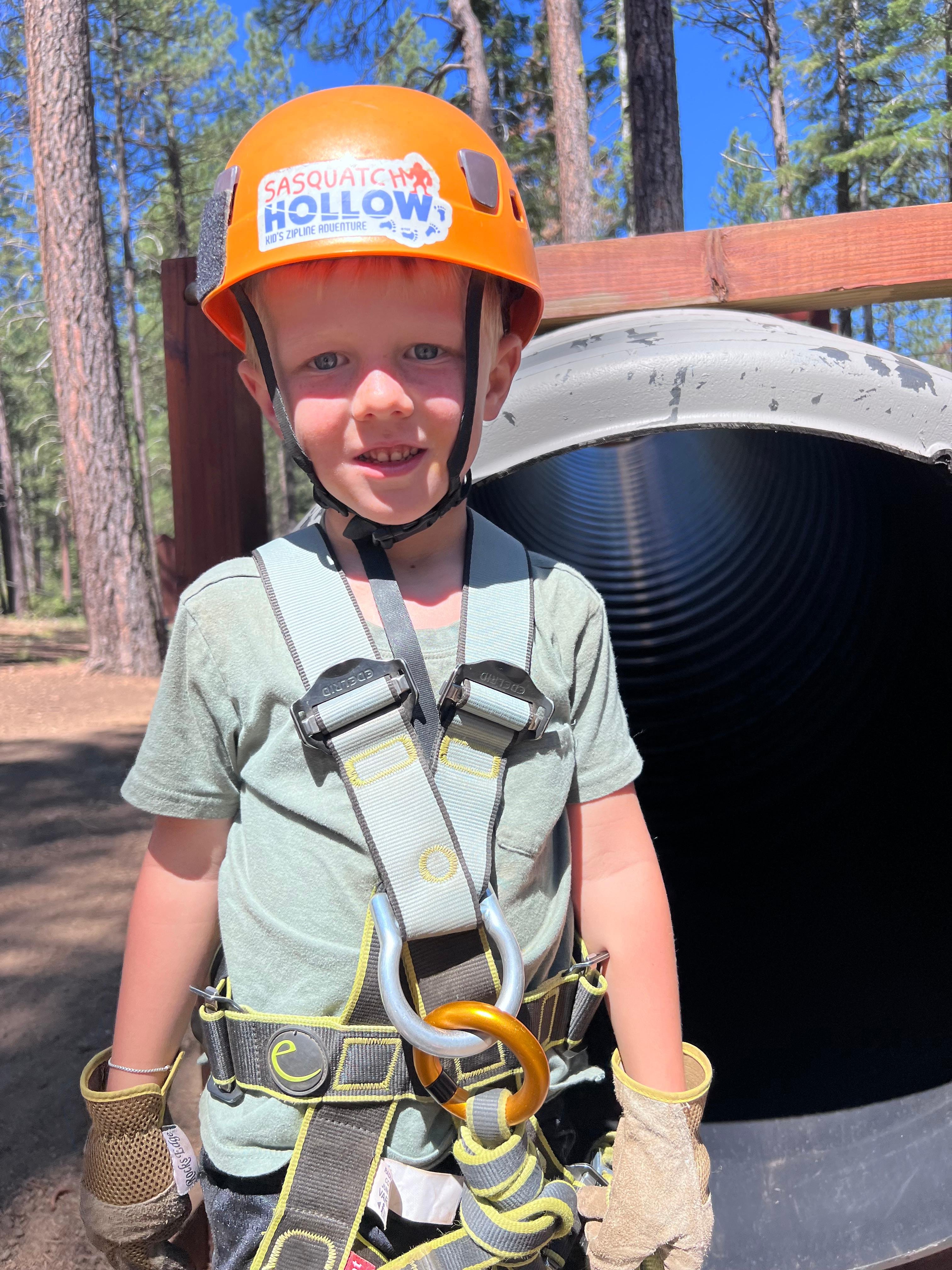 Sasquatch Hollow Junior Zipline Challenge