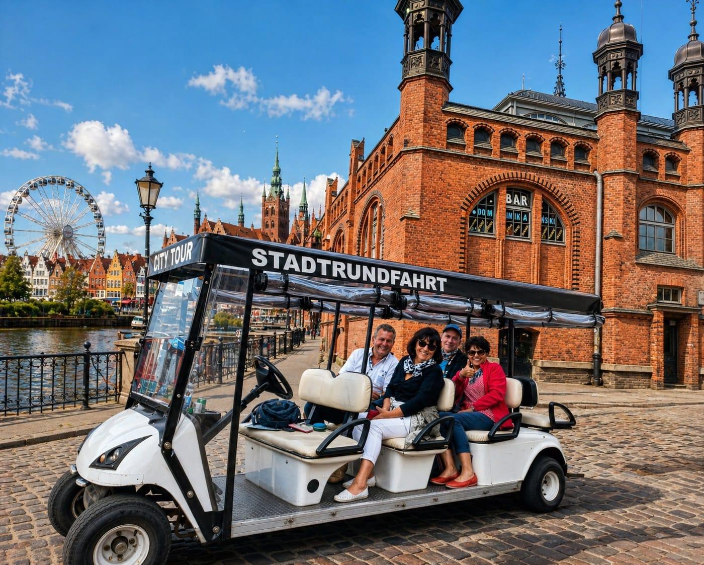 Gdansk Golf Cart Sightseeing Tour