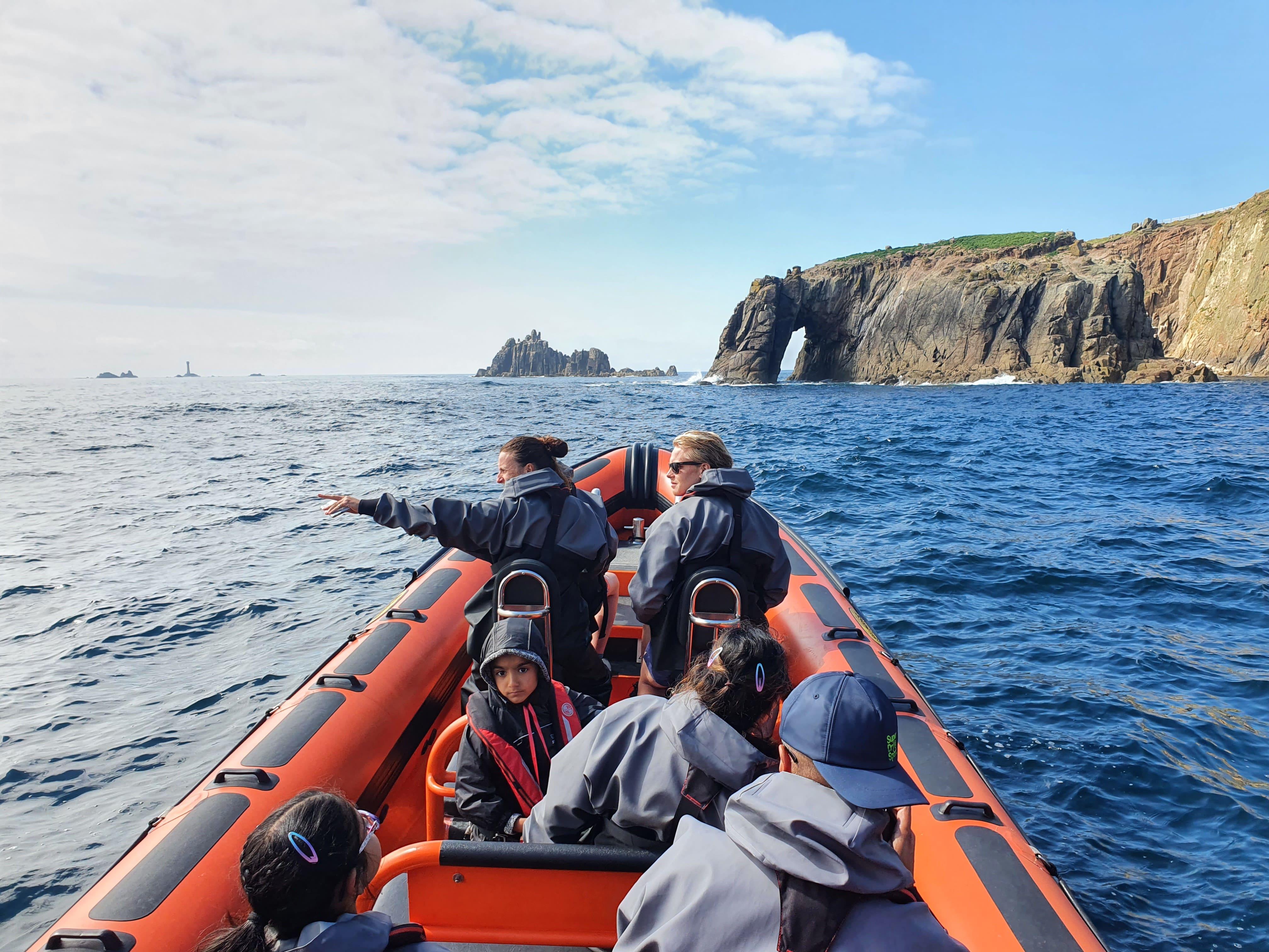 Full Cornish Cape Boat Trip: Penzance to Hayle