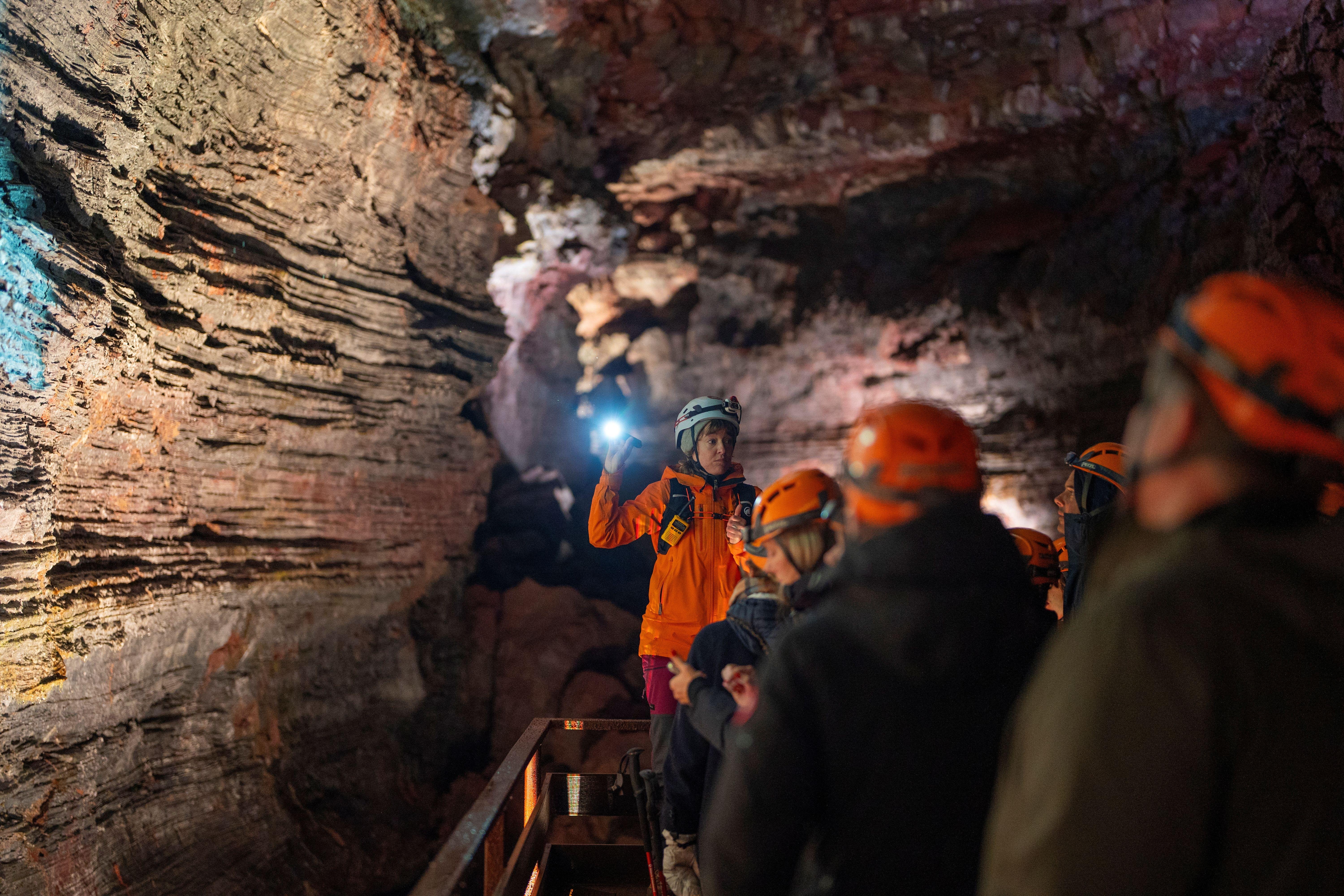 Lava Tunnel & Reykjanes Volcanic Landscape Adventure
