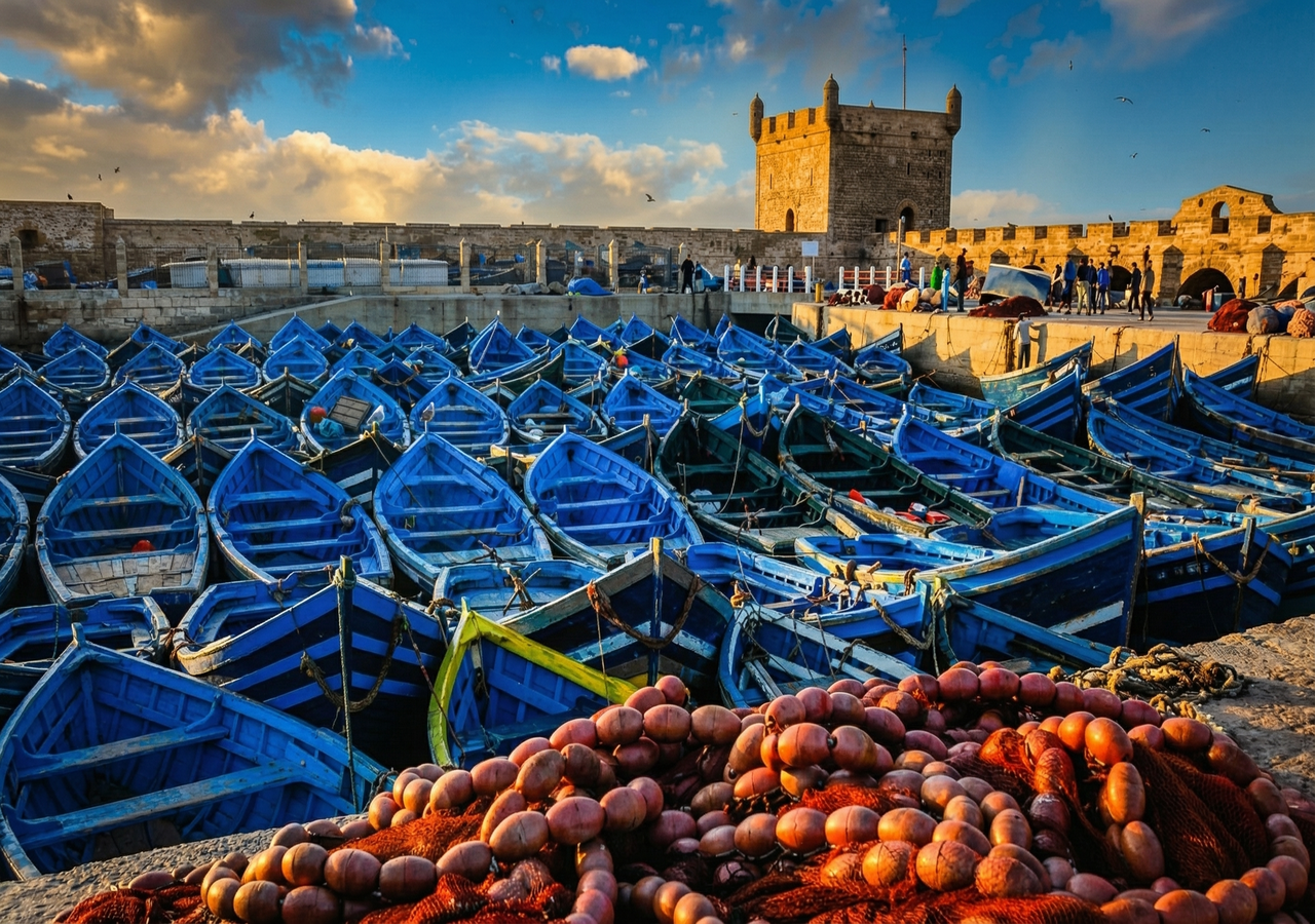 Essaouira Day Trip from Marrakech: Coast, Medina & Ramparts