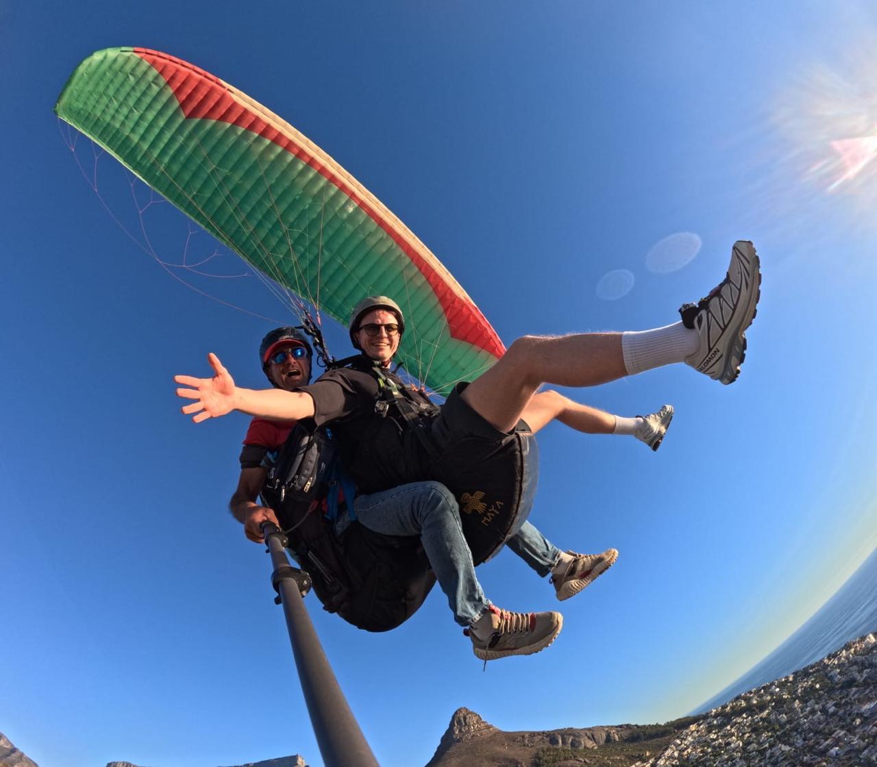 Cape Town Tandem Paragliding from Signal Hill