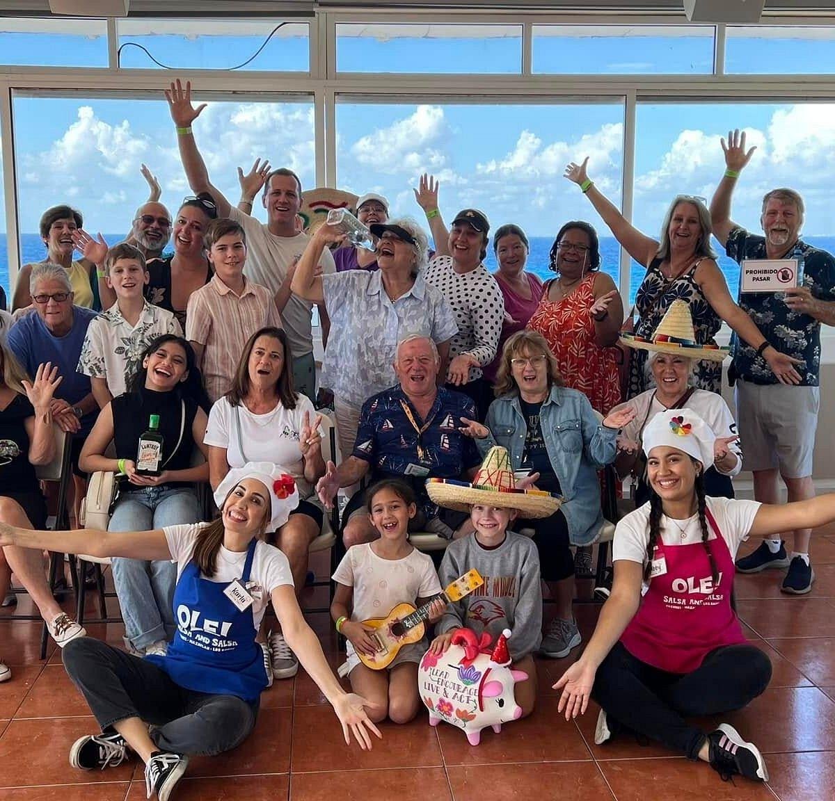 Cozumel Salsa Cooking and Dancing Experience