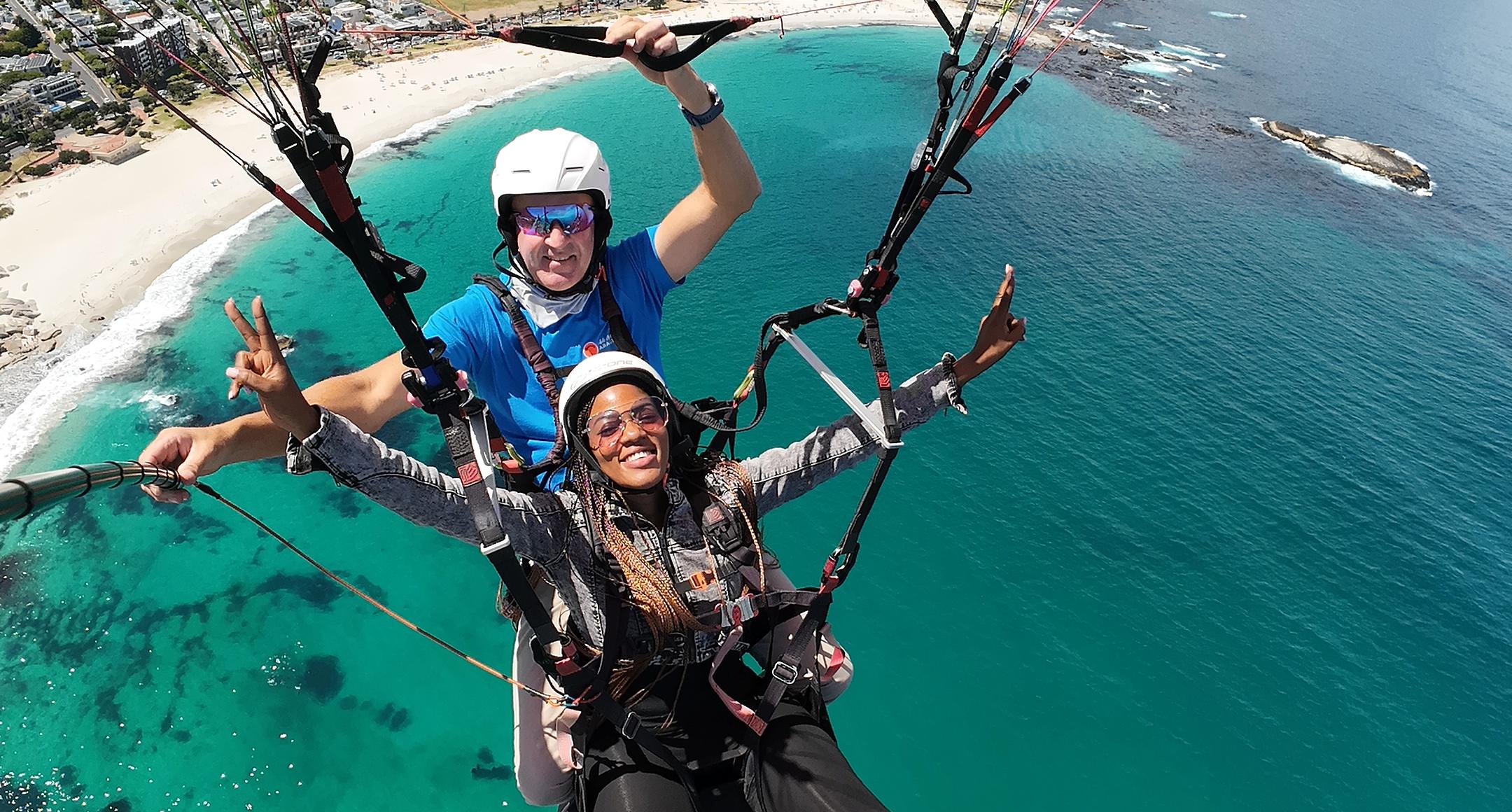 Cape Town Tandem Paragliding with Certified Instructor
