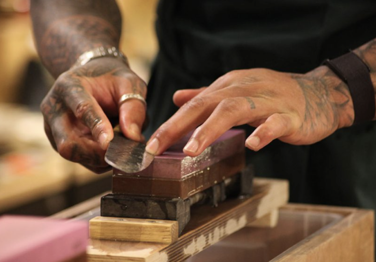 Asakusa knife making workshop in Tokyo — image 3