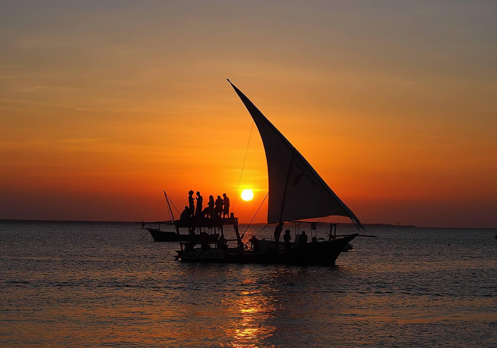 Zanzibar Sunset Dhow Cruise from Nungwi