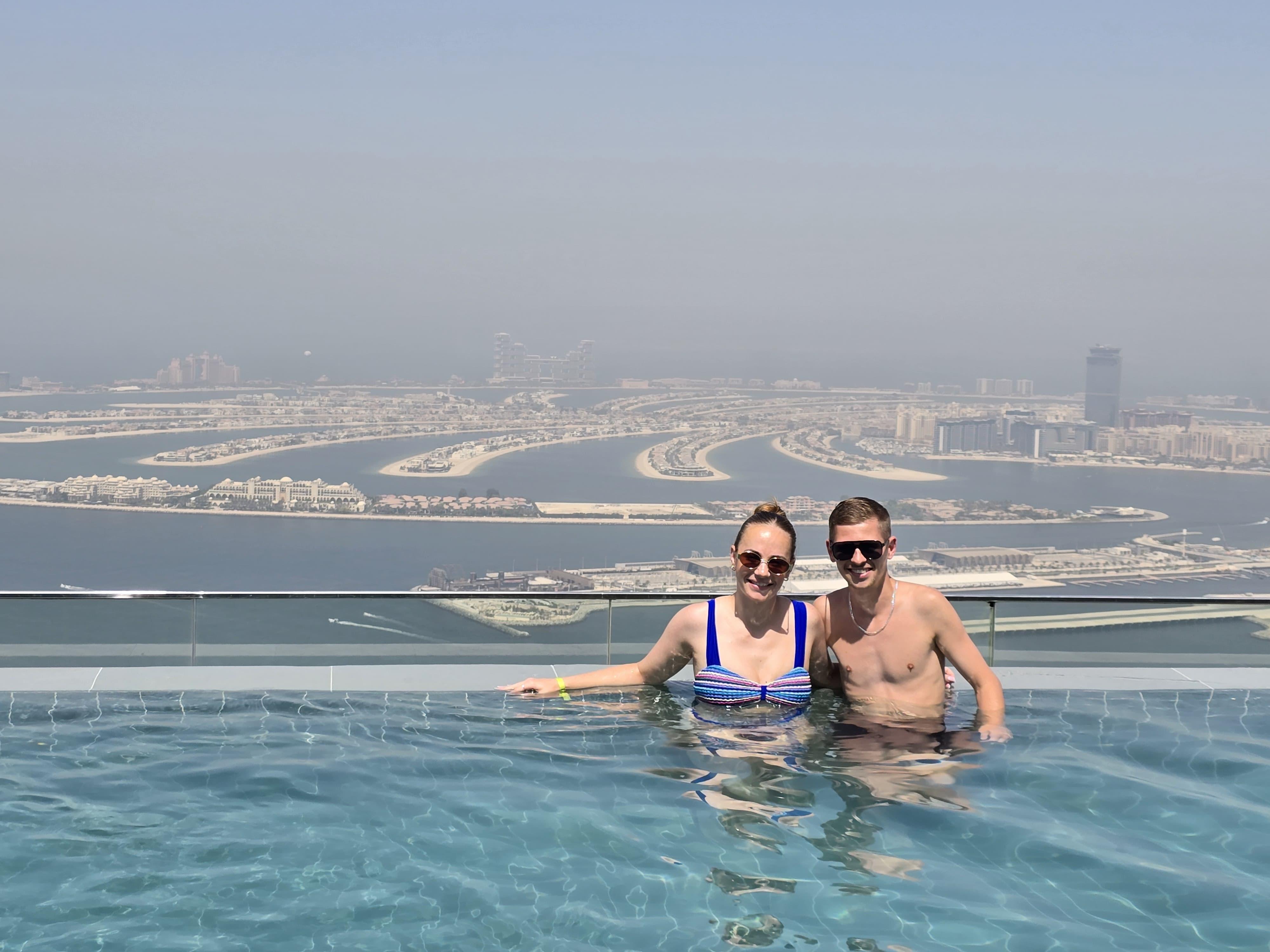 Dubai Sky Pool & Palm Observatory Day Experience