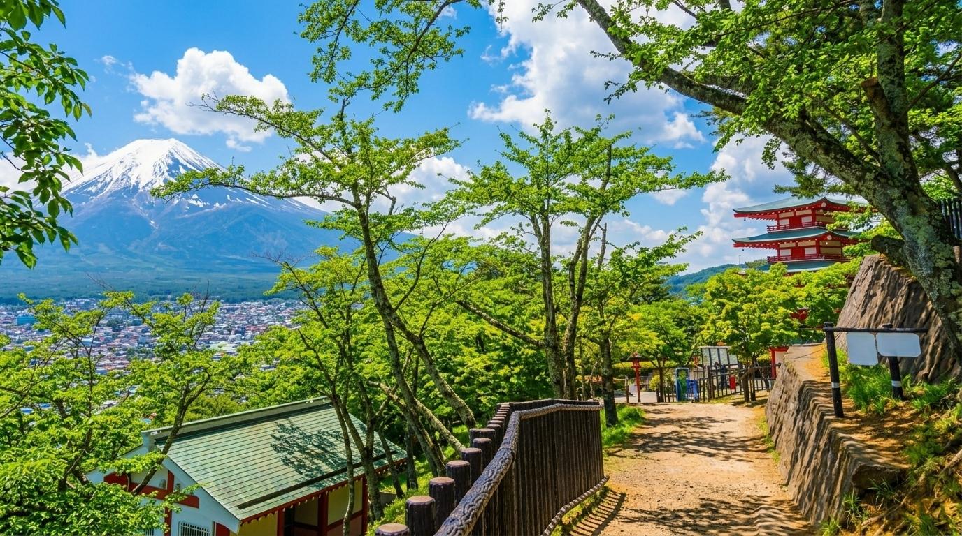 Mount Fuji Six Highlights Day Tour: Arakurayama, Oshino Hakkai & More