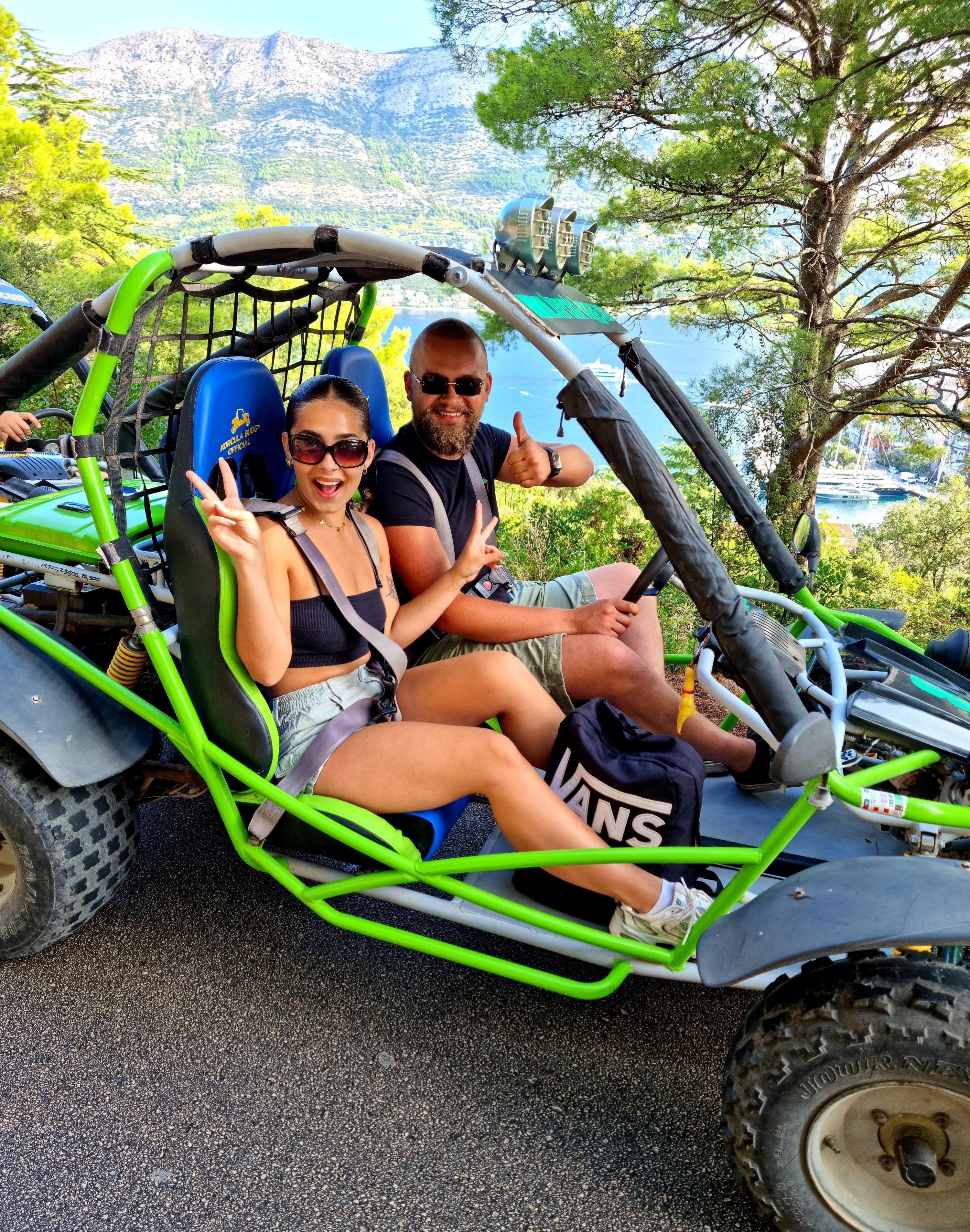 Korčula Buggy Safari with Wine & Food Experience