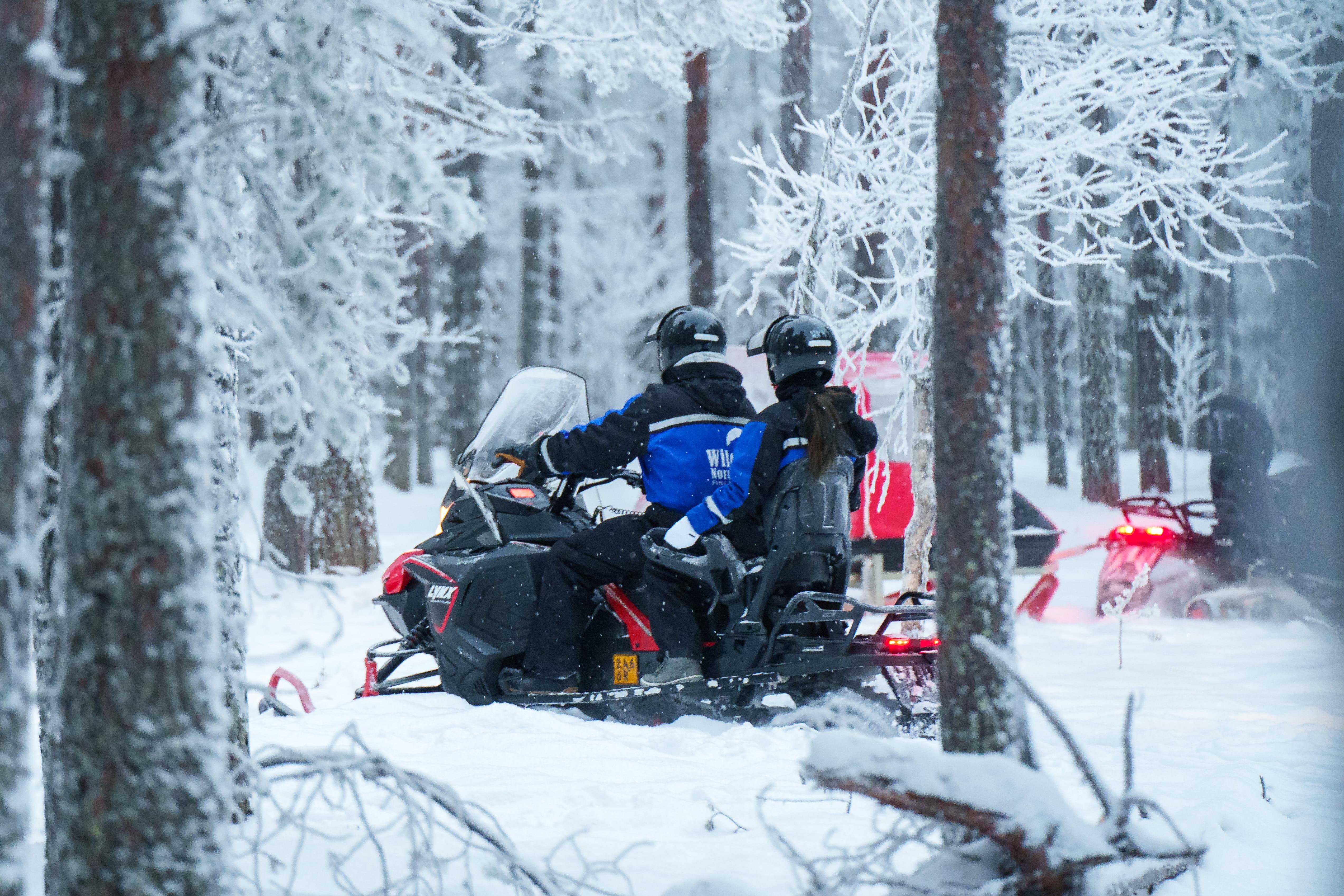 Rovaniemi Arctic Forest Snowmobile Safari