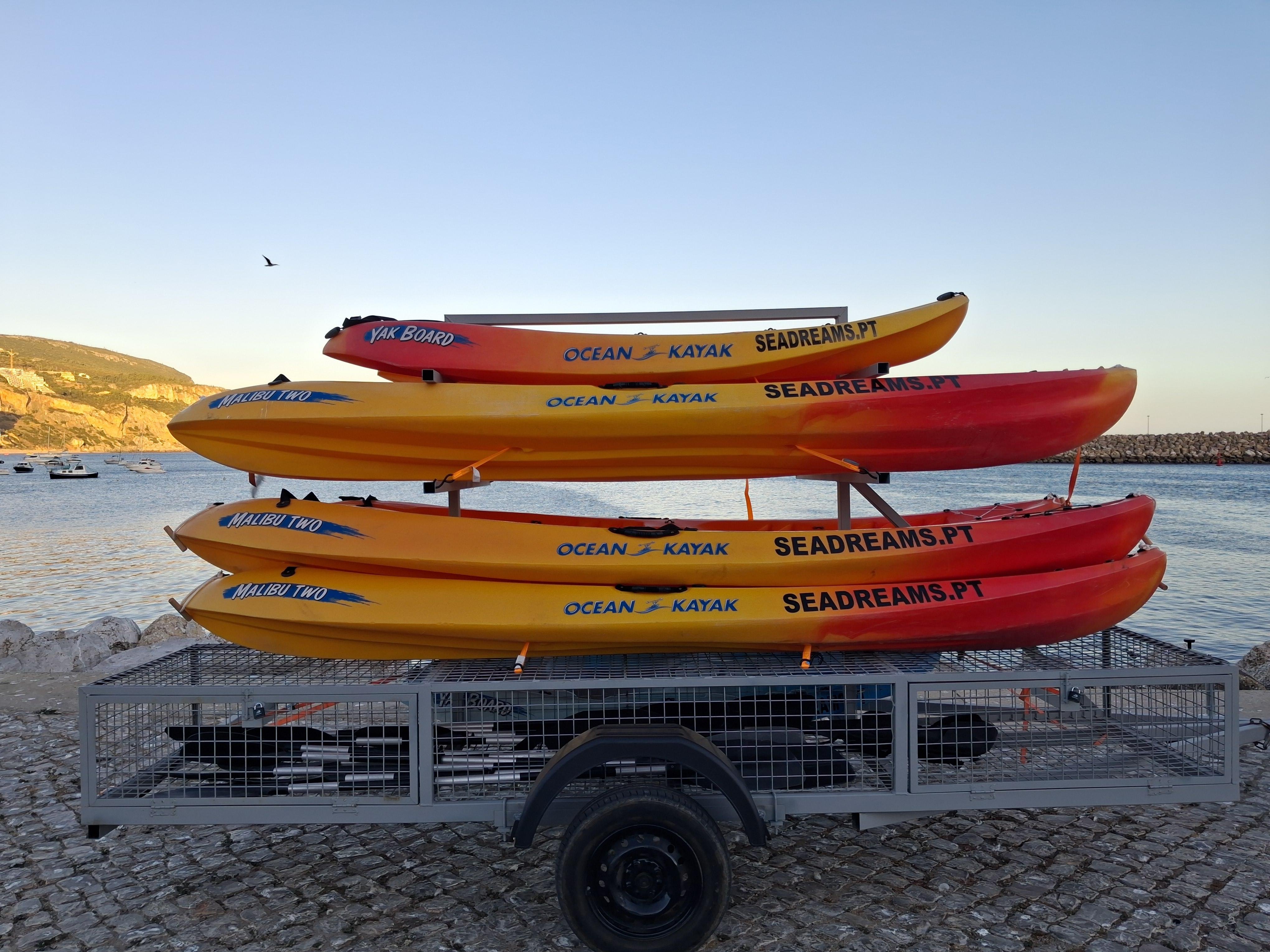 Self-Guided Kayak Rental in Sesimbra