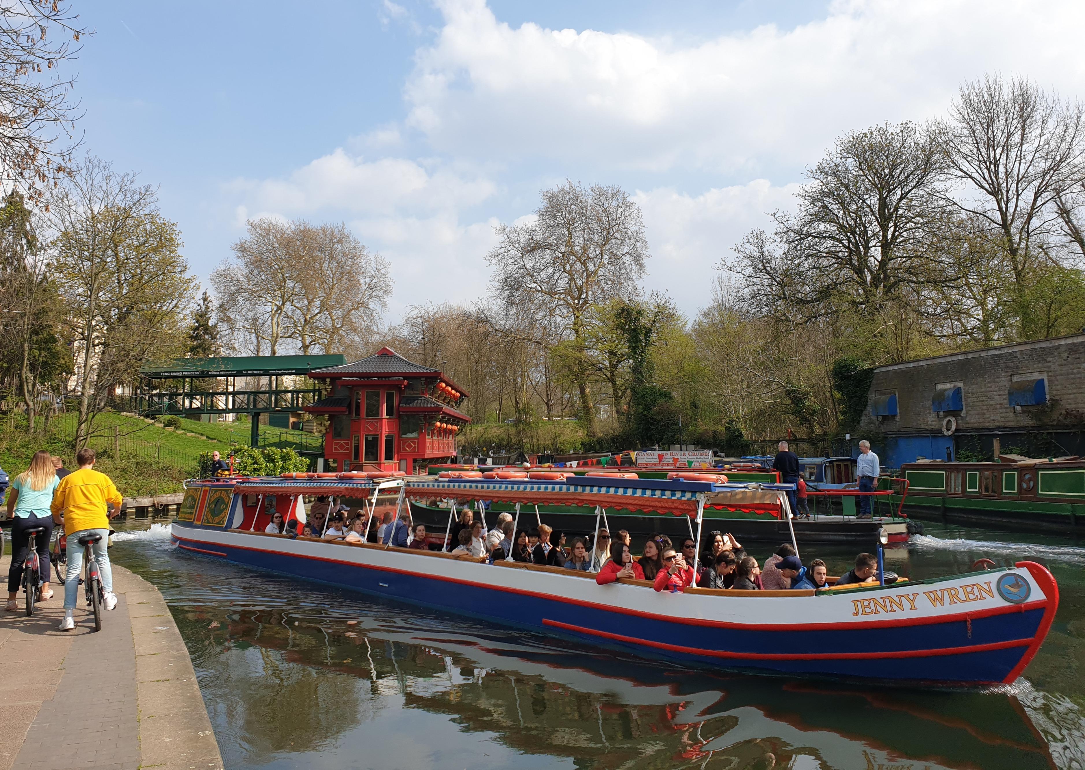 Camden Lock Canal Cruise with Live Lock Demonstration